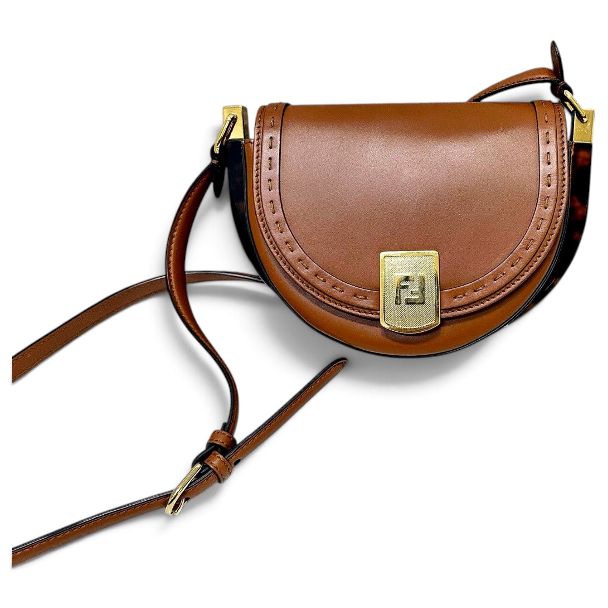 Moonlight leather crossbody bag