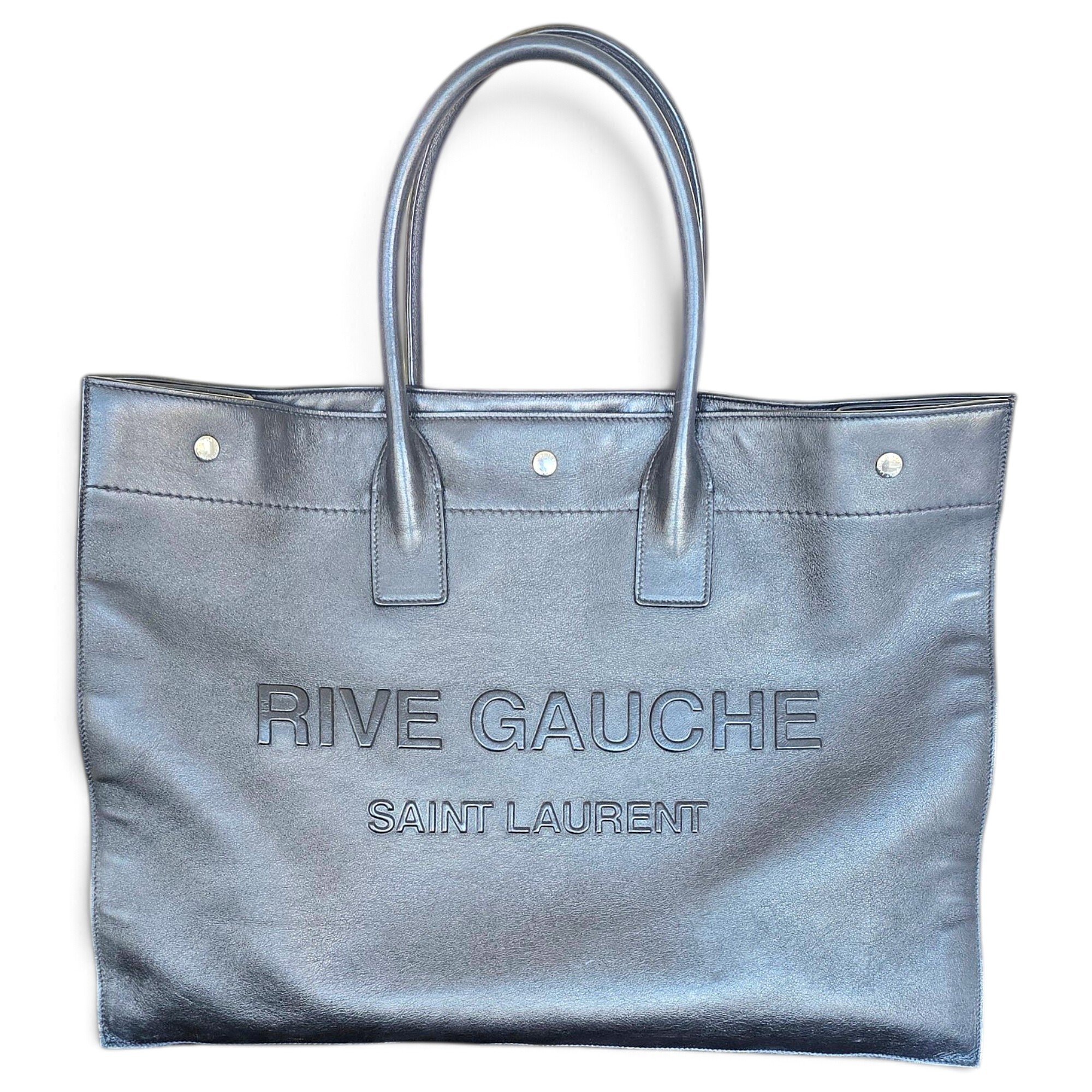 Rive Gauche leather tote