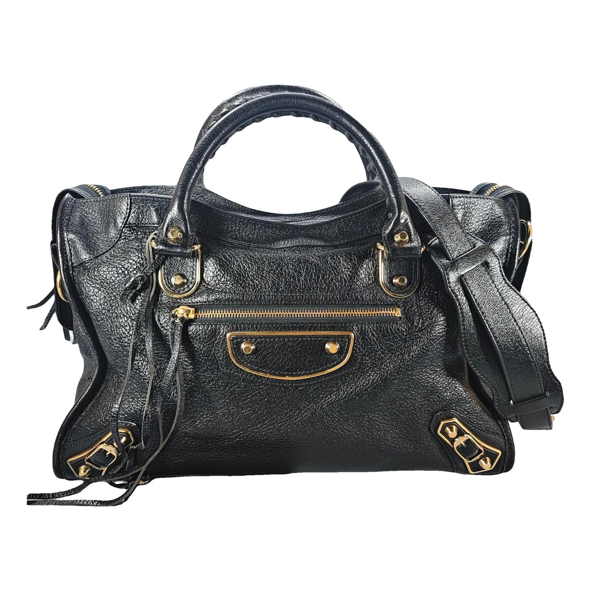 Balenciaga City leather handbag
