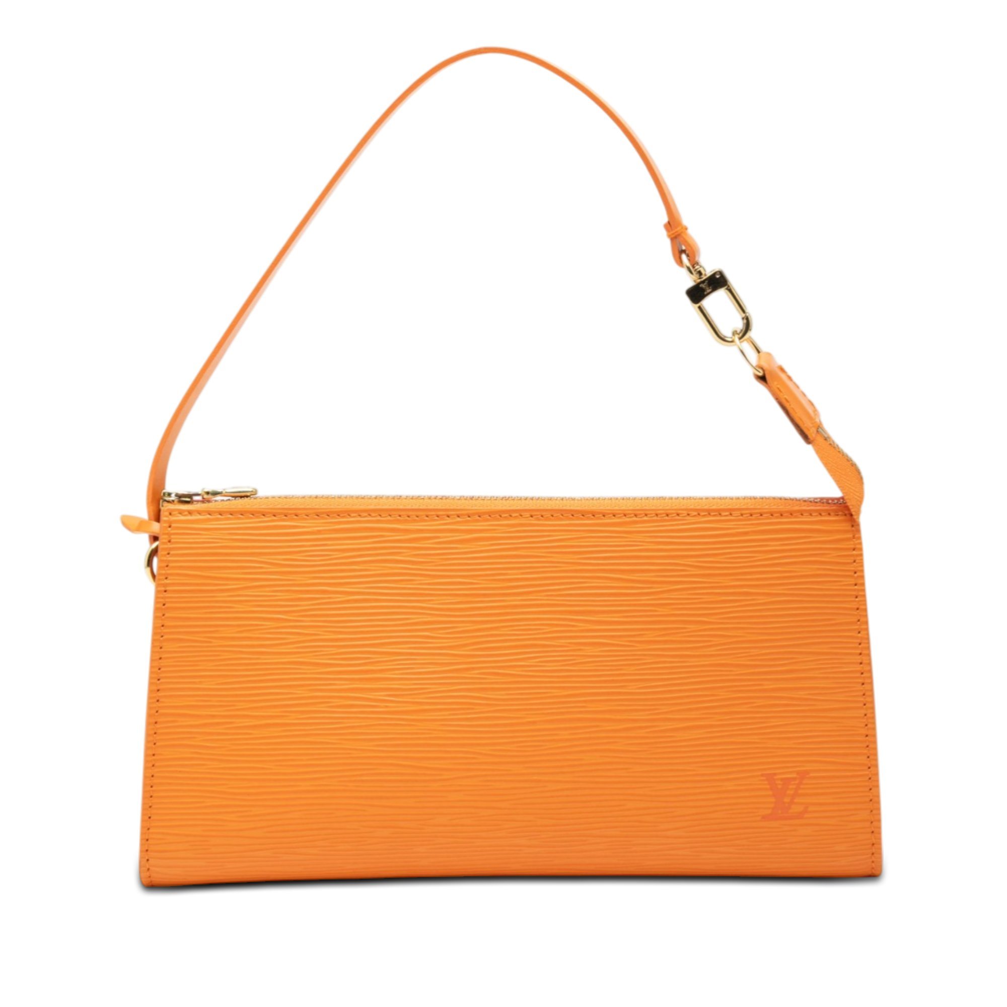 Pochette Accessoire leather handbag