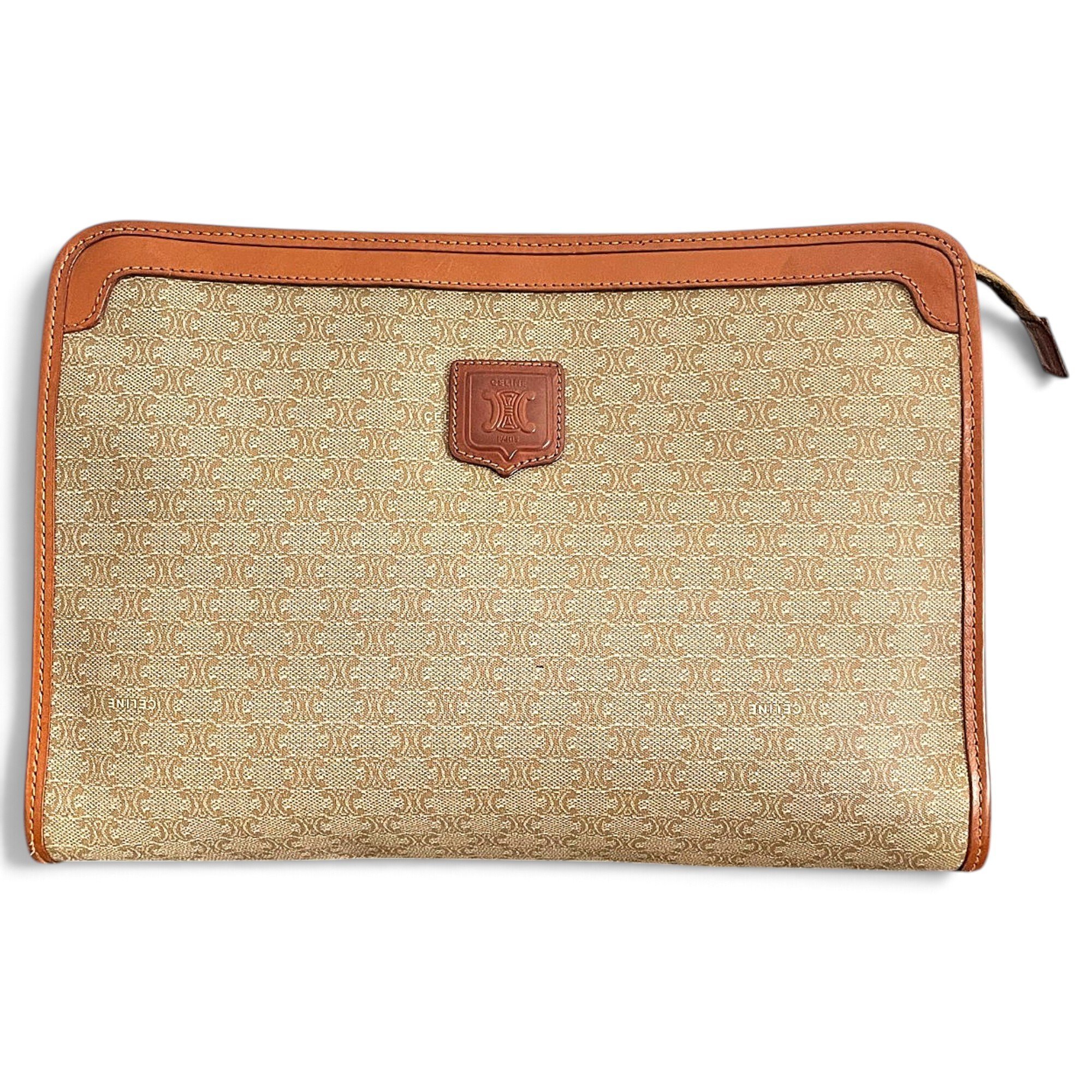 Triomphe Vintage clutch bag