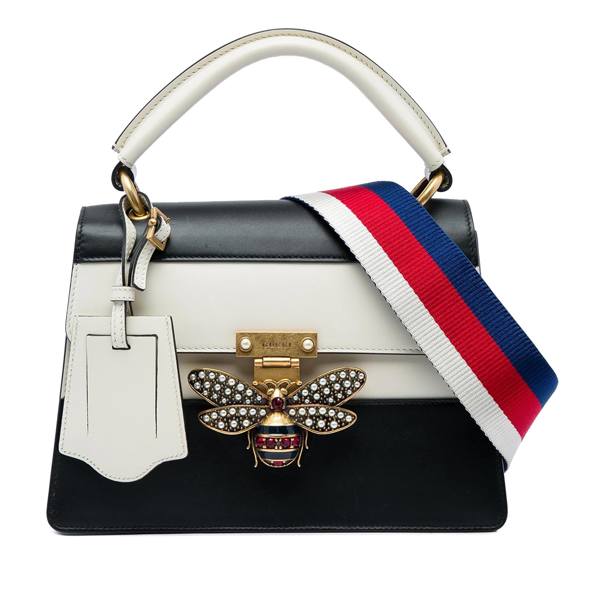 Queen Margaret pony-style calfskin handbag