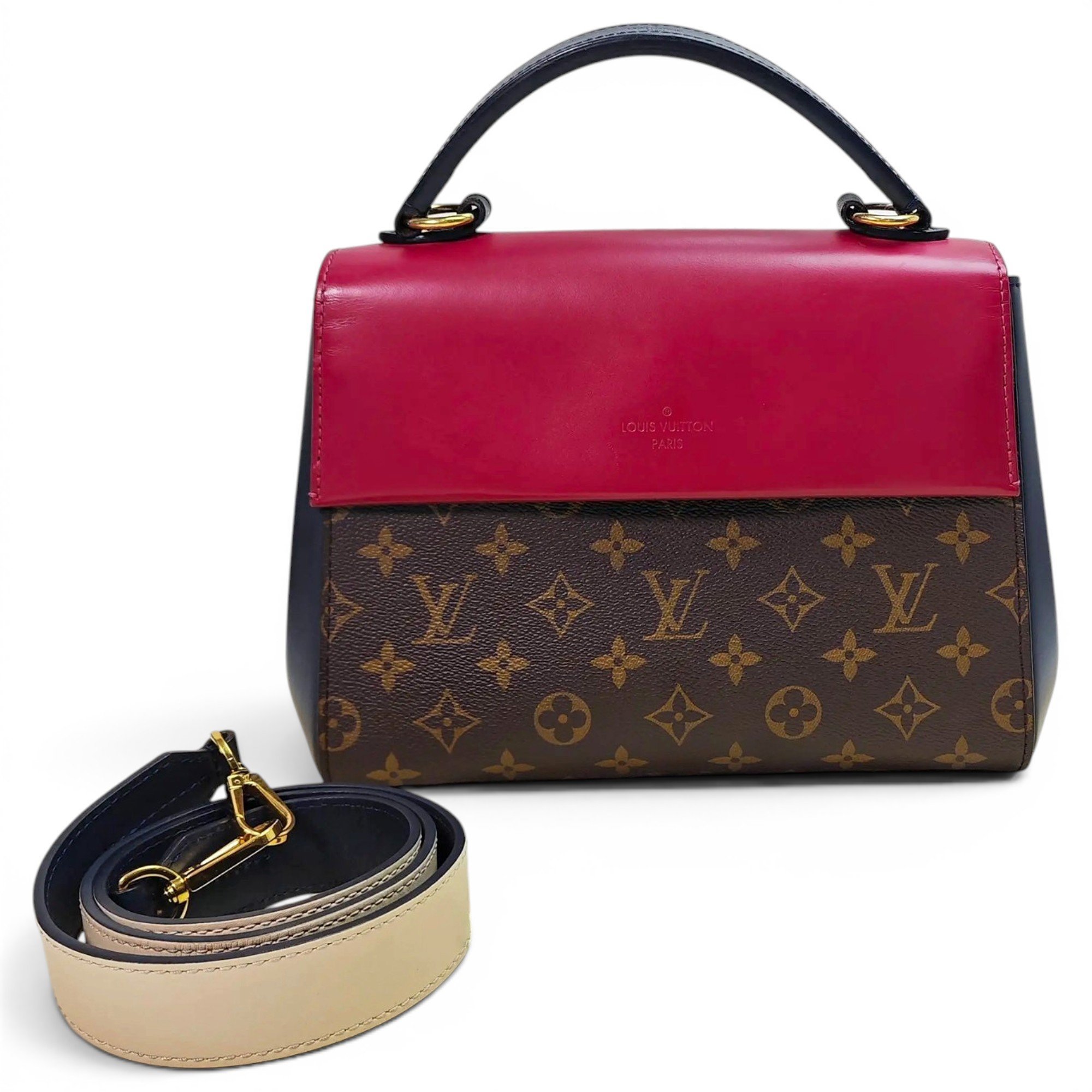 Metis vinyl handbag