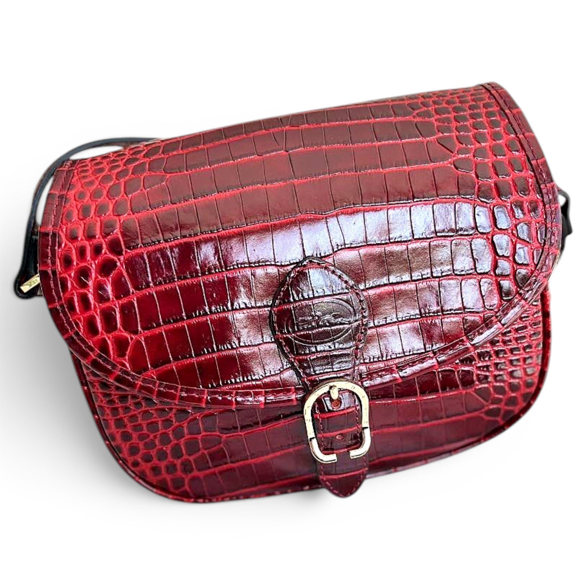 Leather crossbody bag