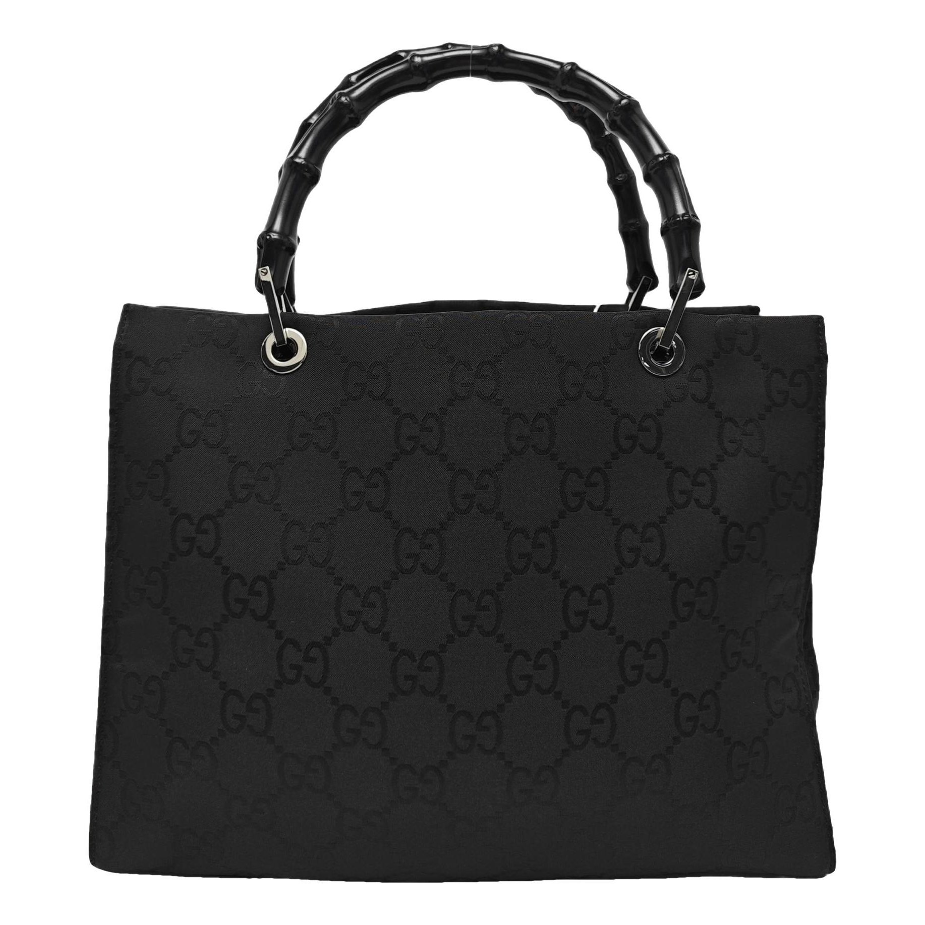 Vintage Bamboo cloth tote