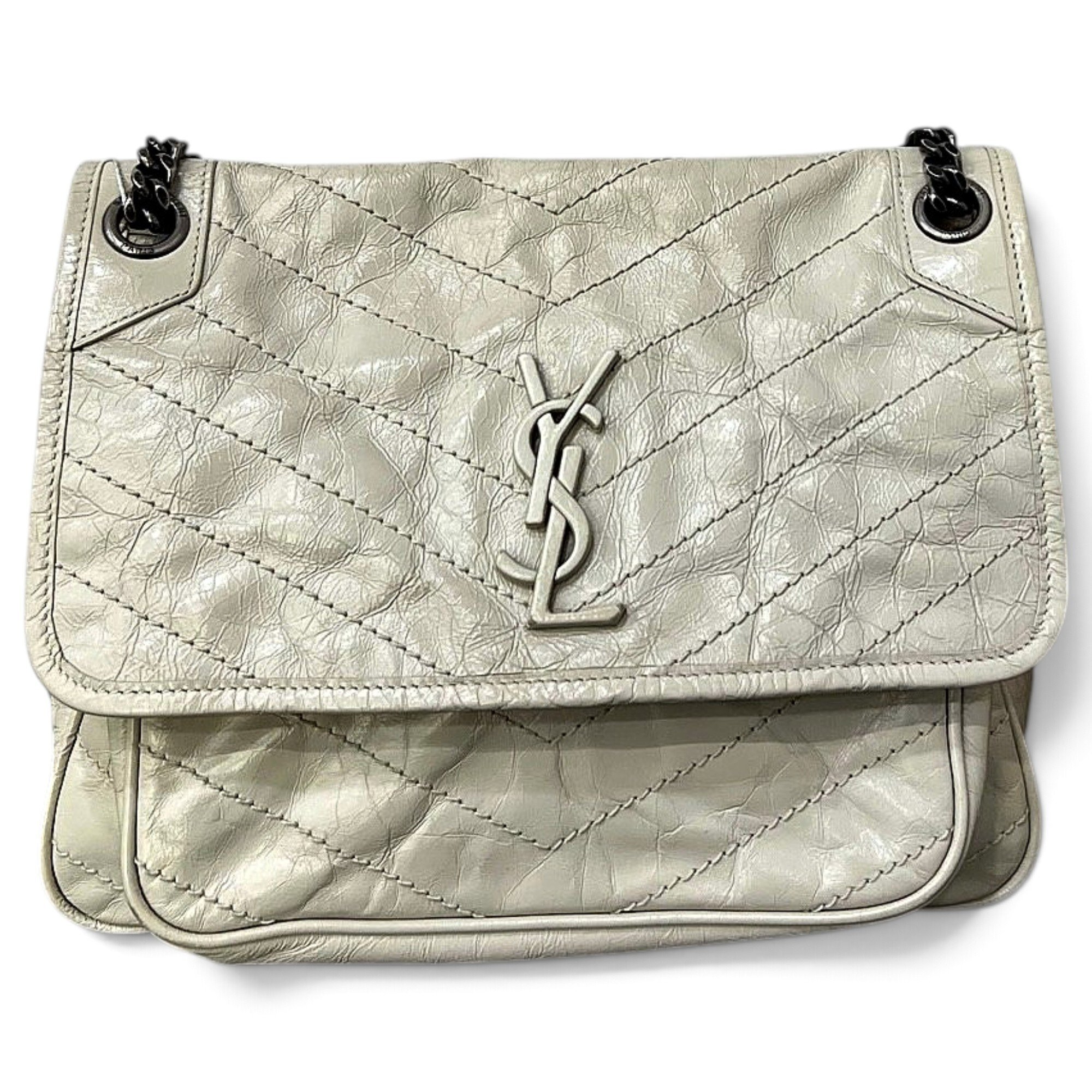 Niki leather crossbody bag