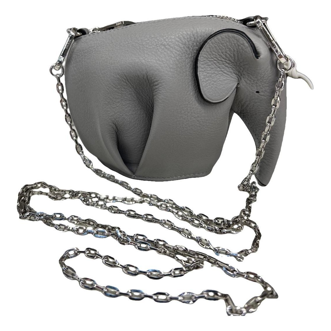 Animals leather crossbody bag