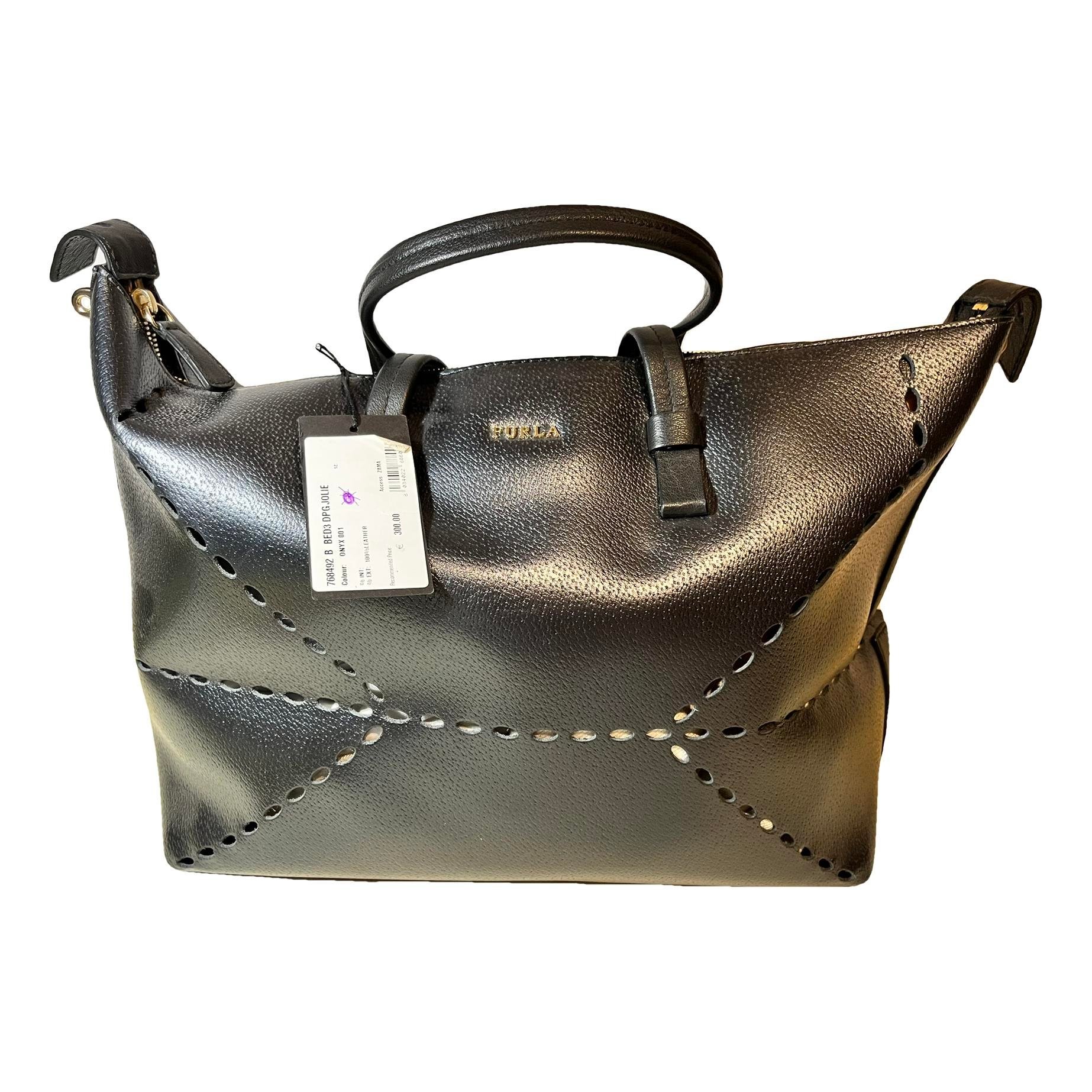 Leather tote