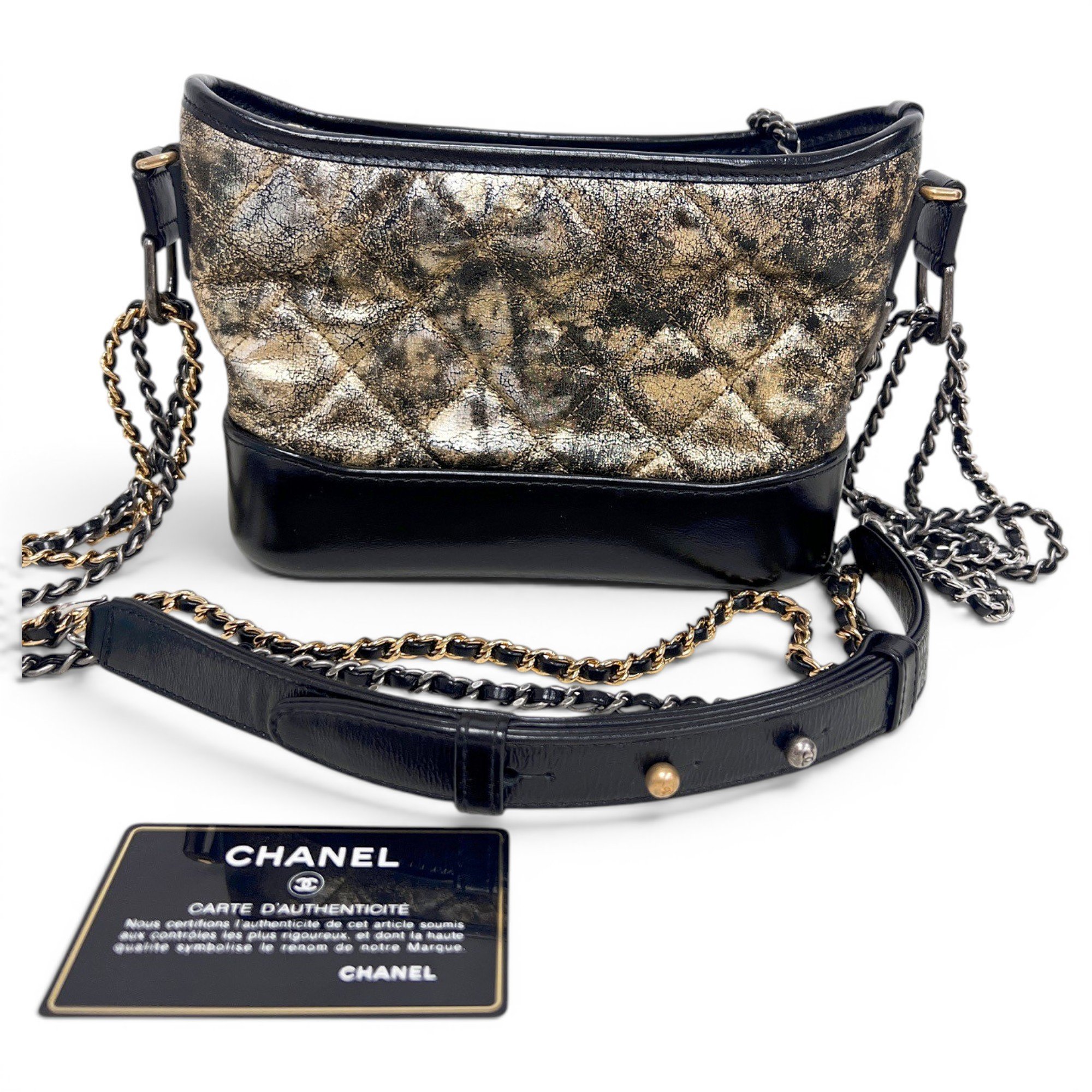 Gabrielle pony-style calfskin crossbody bag