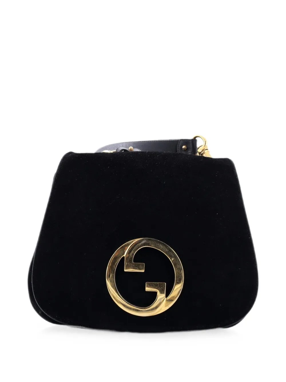 Vintage Blondie Flap Bag Suede Medium shoulder bag