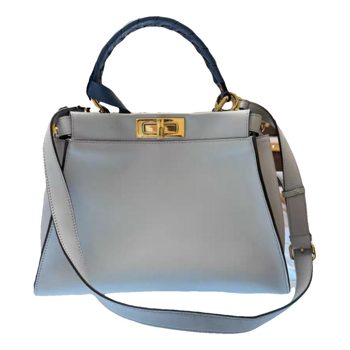 Peekaboo leather handbag
