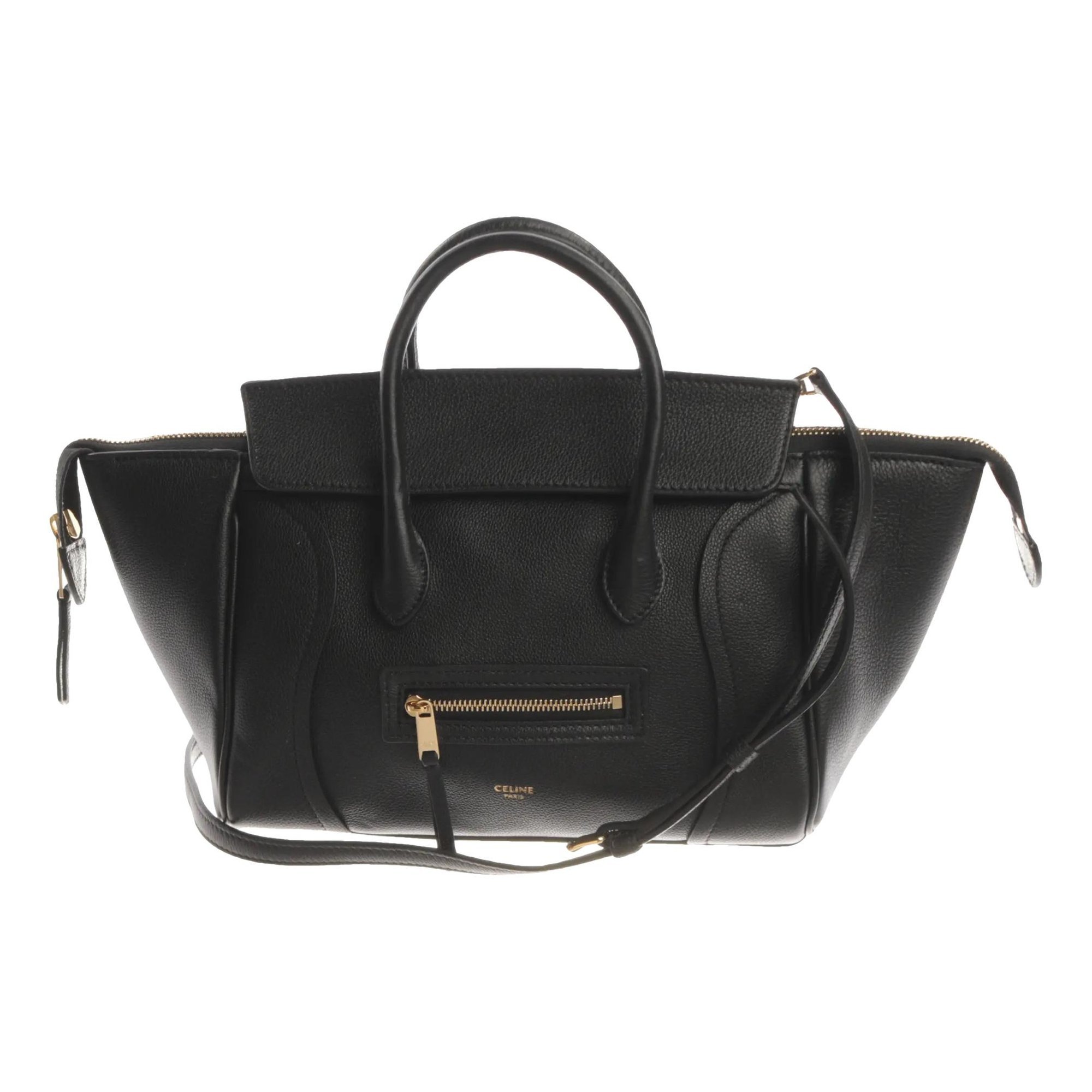 Luggage leather handbag