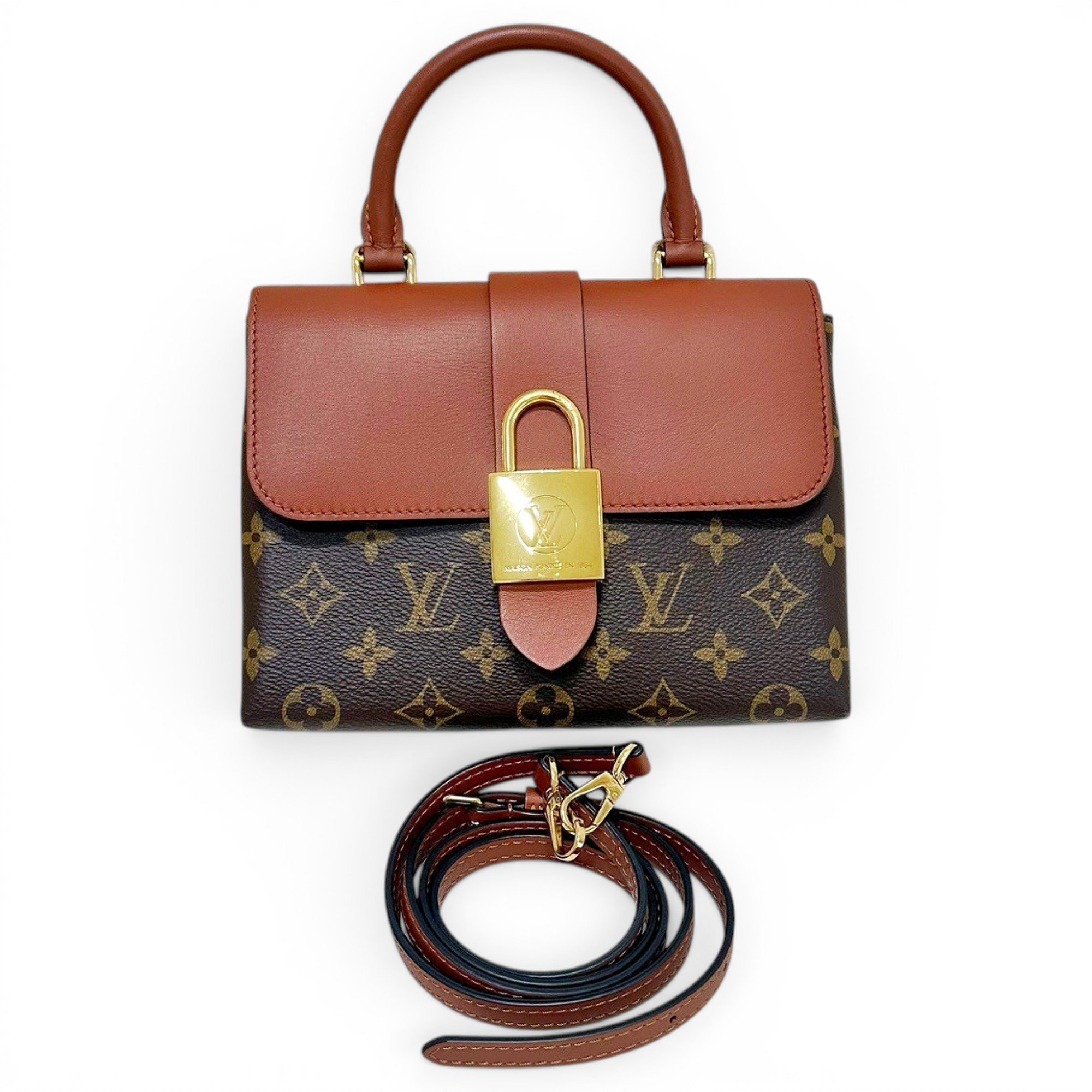Louis Vuitton Locky BB leather handbag