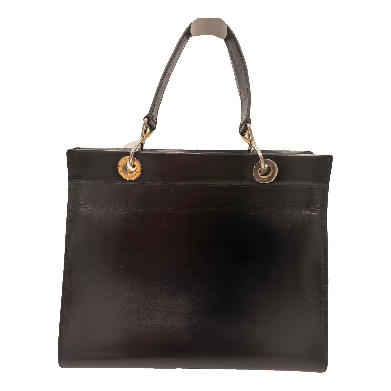 Leather tote