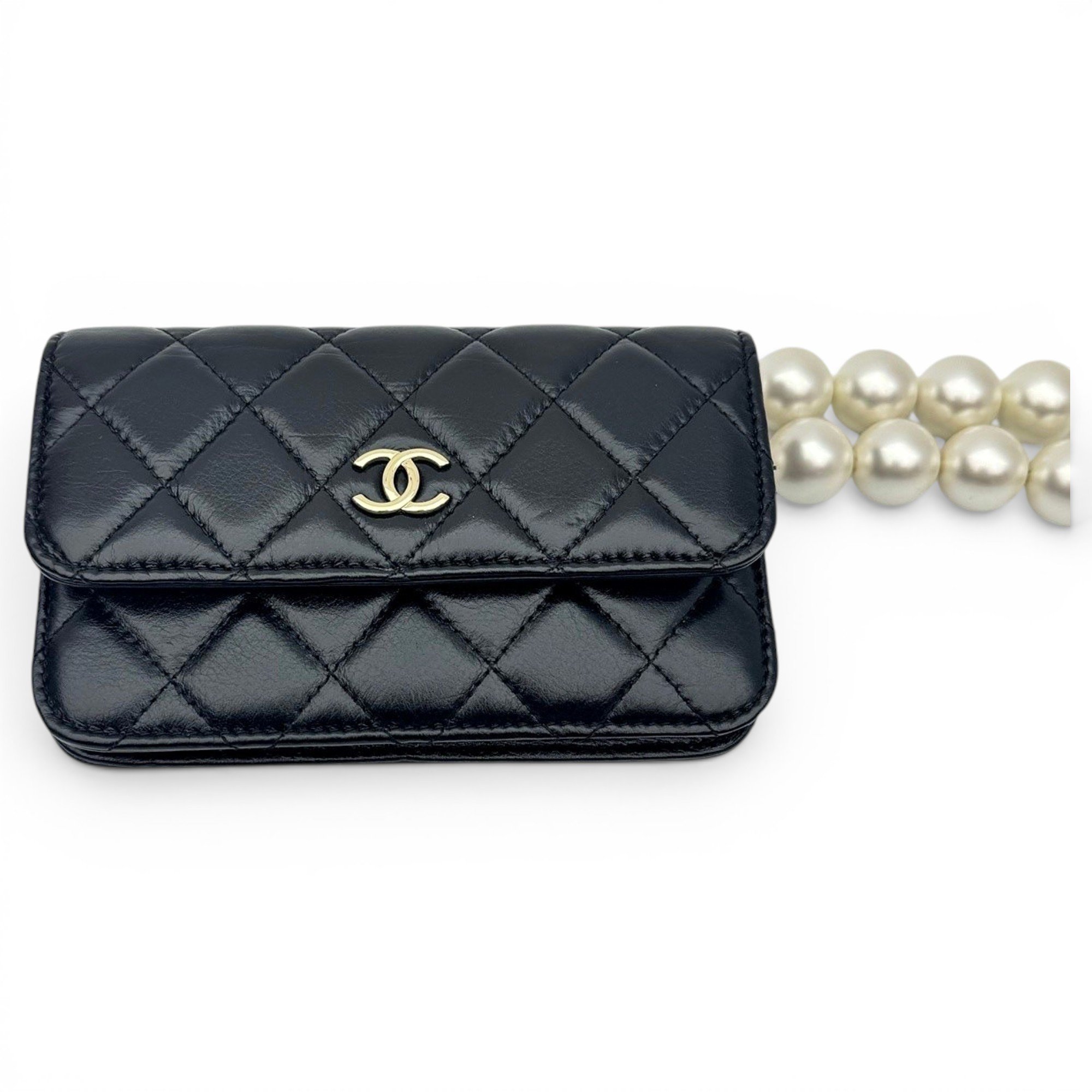 Wallet On Chain Timeless/Classique leather crossbody bag