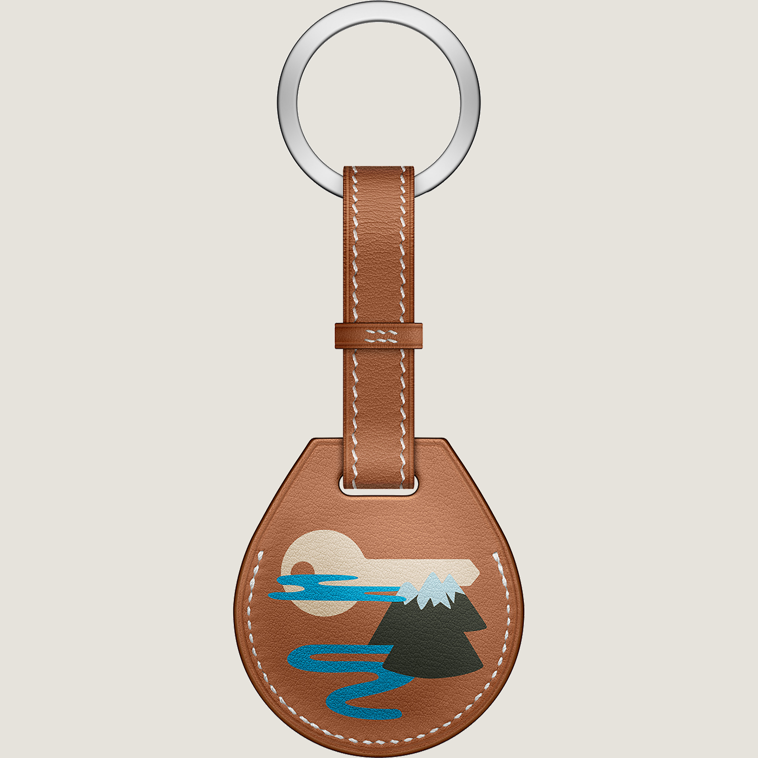 Apple AirTag Hermès key ring