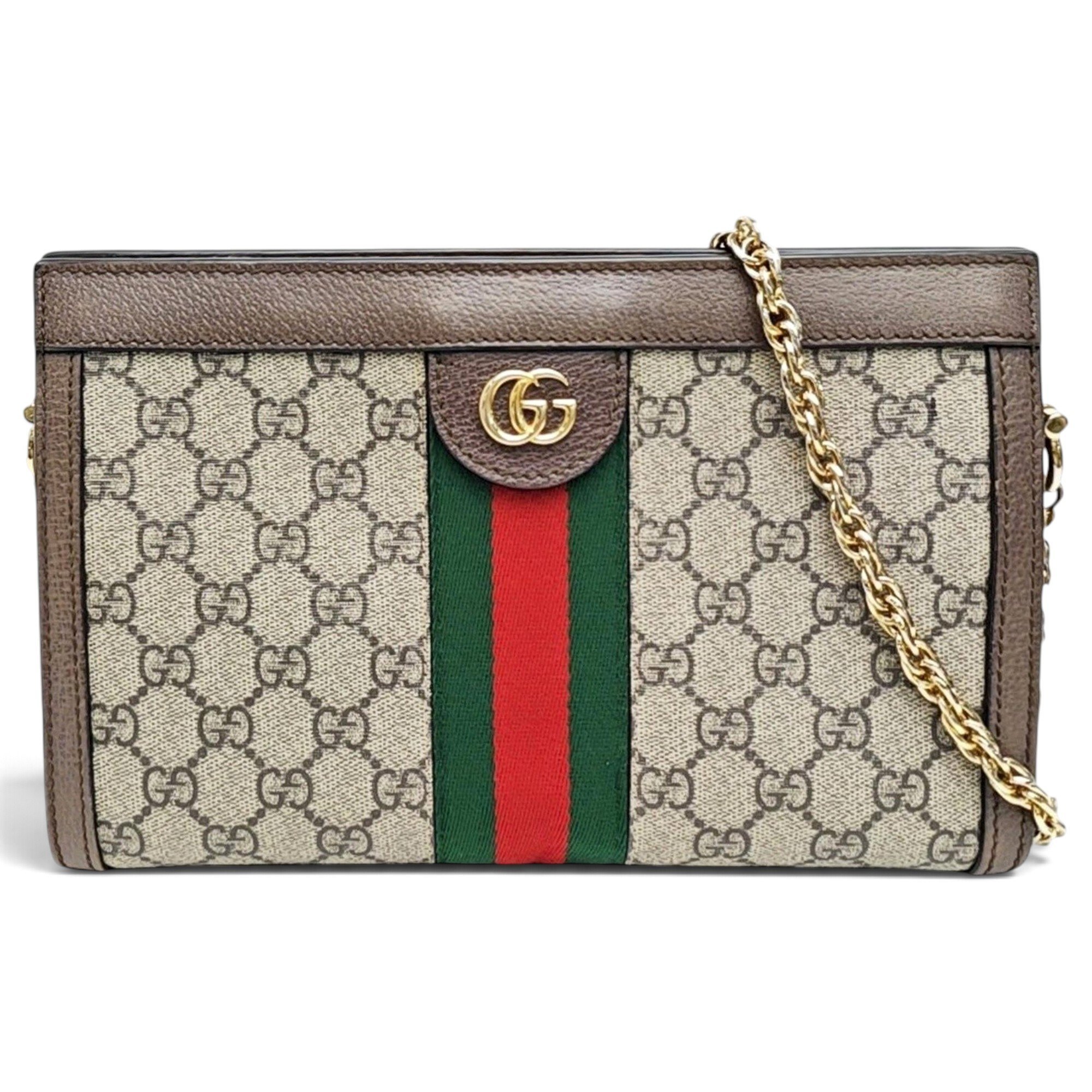 Ophidia leather handbag