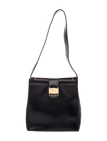 Ferragamo Leather Shoulder Bag