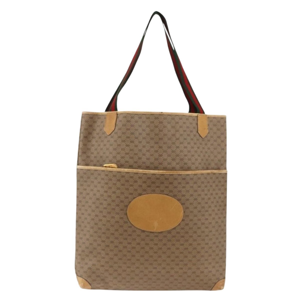 Leather tote