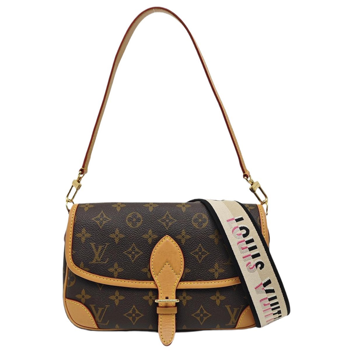 Diane leather crossbody bag