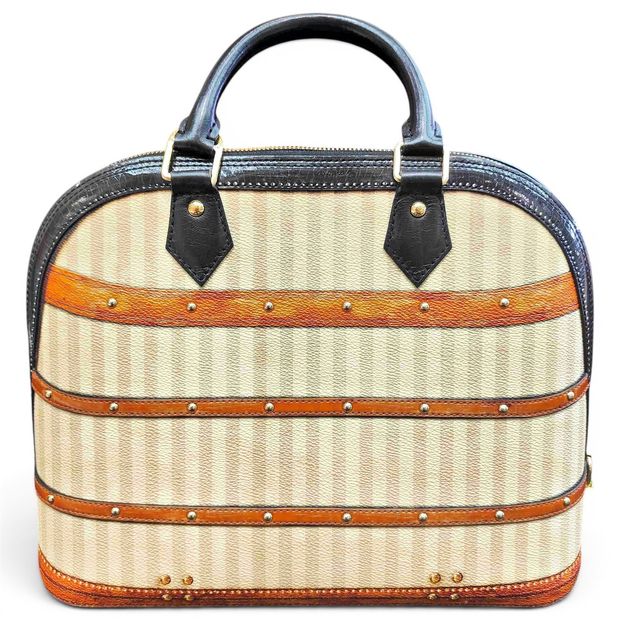 Alma leather handbag