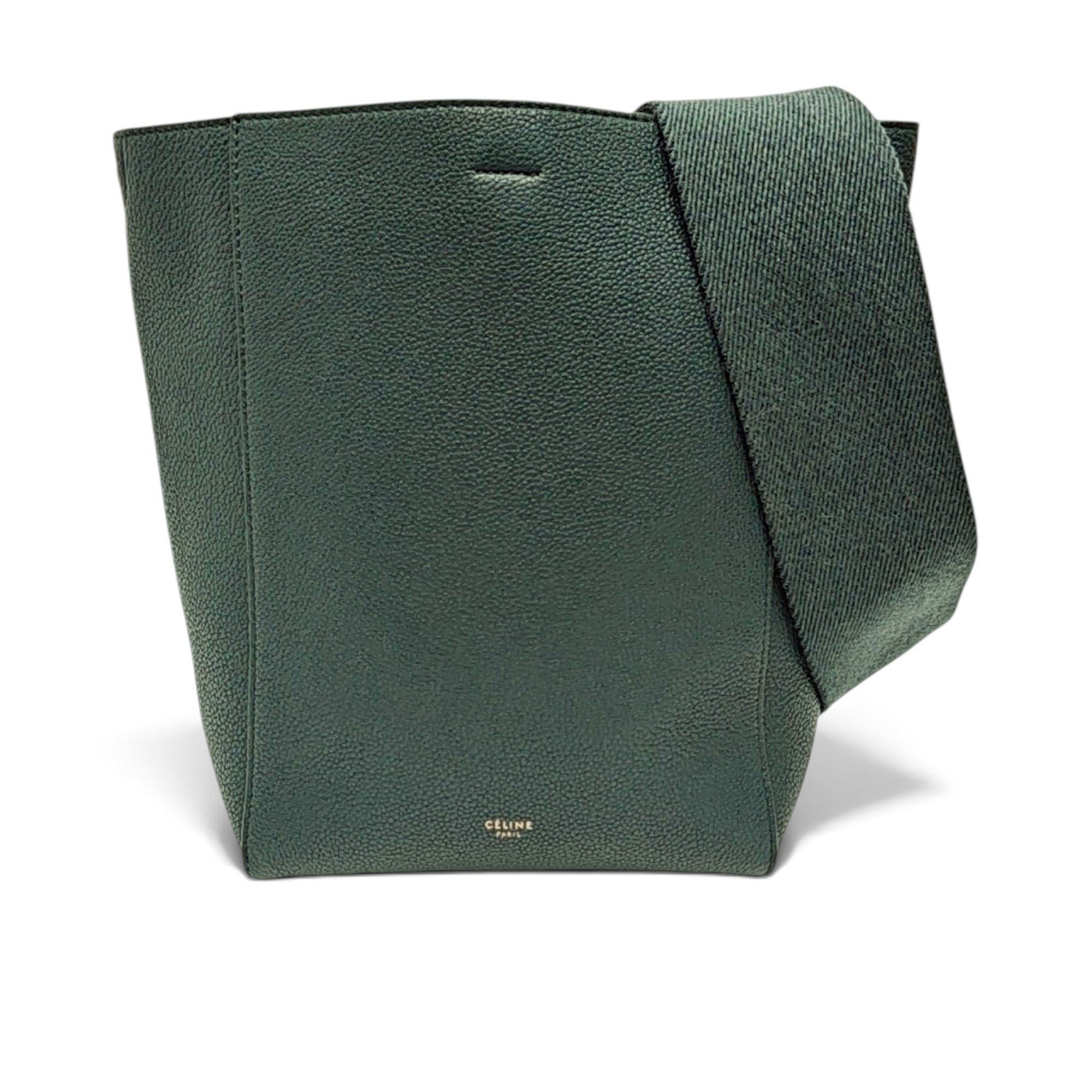 Seau Sangle leather handbag