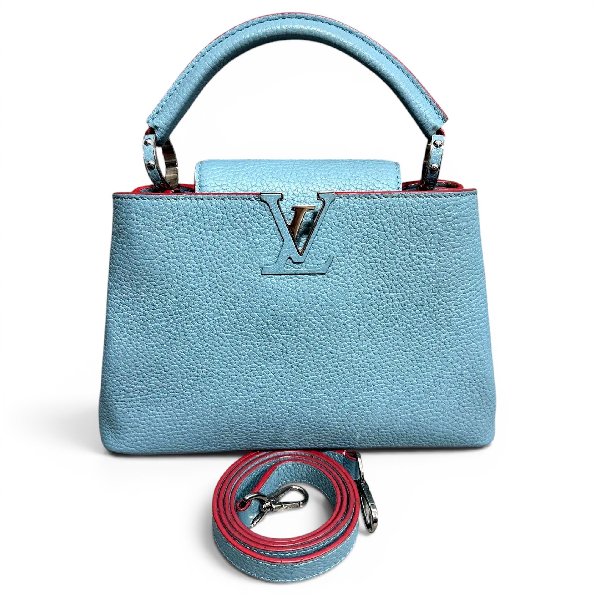 Capucines leather handbag