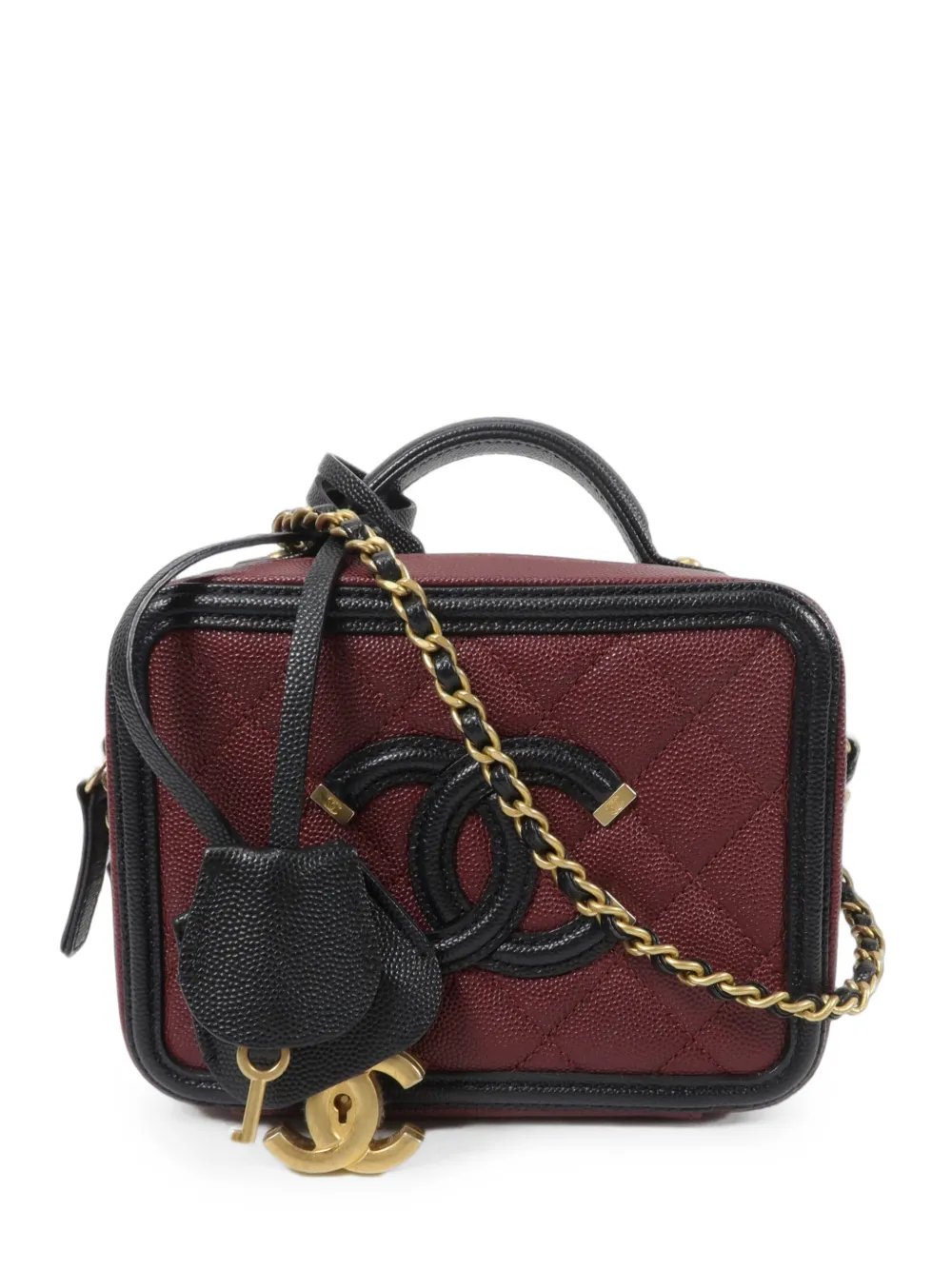 Chanel CC Filigree Vanity shoulder bag