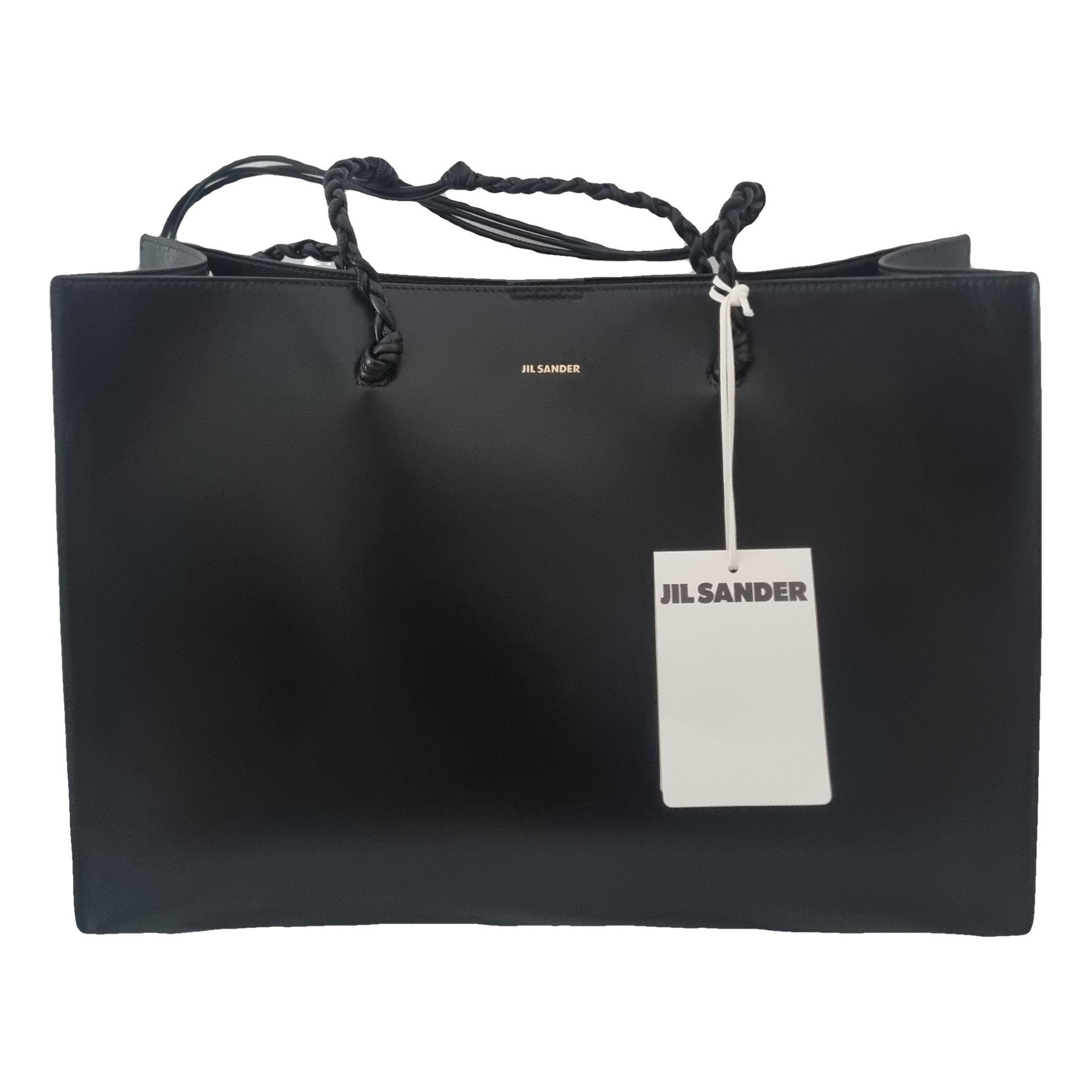Tangle leather handbag