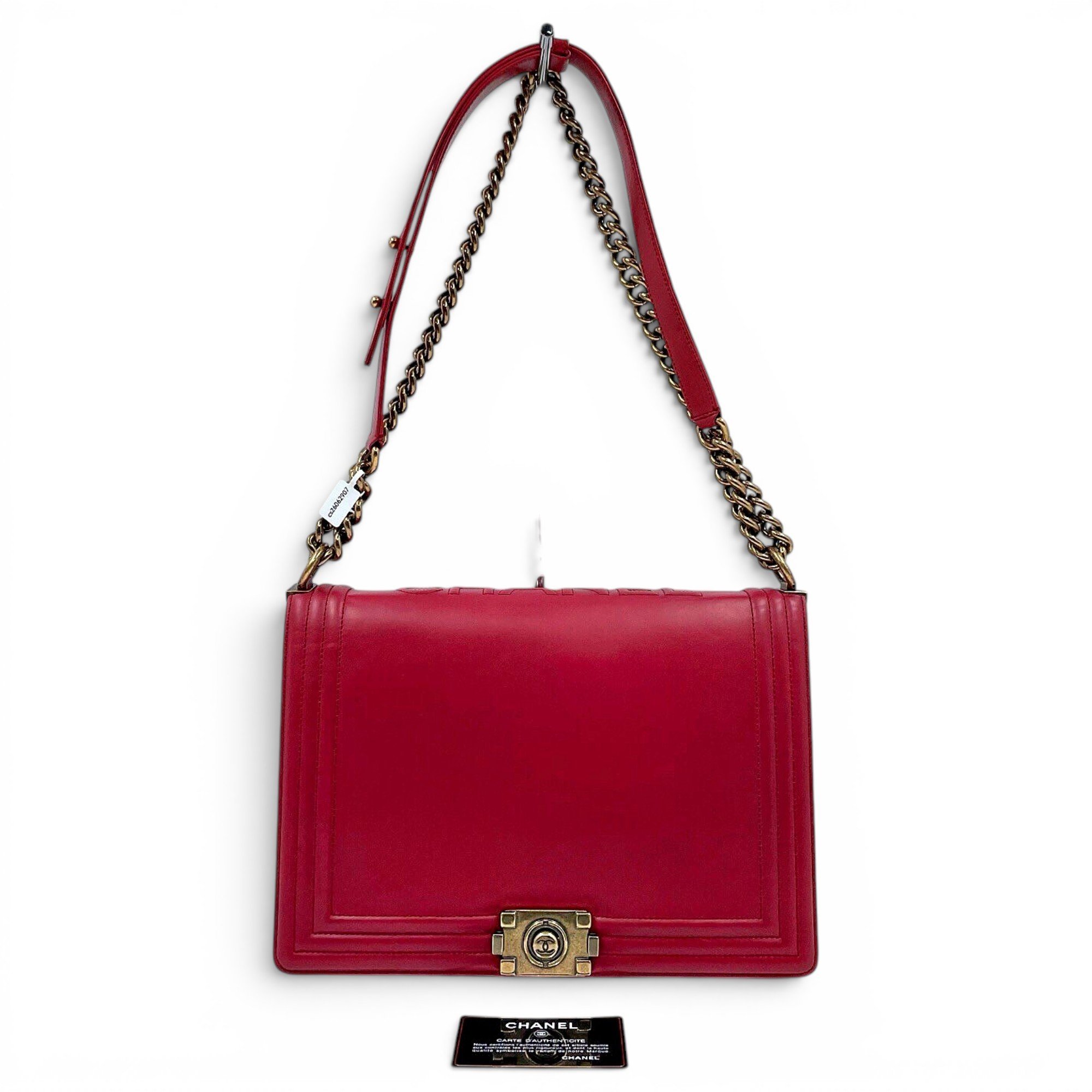 Boy leather crossbody bag