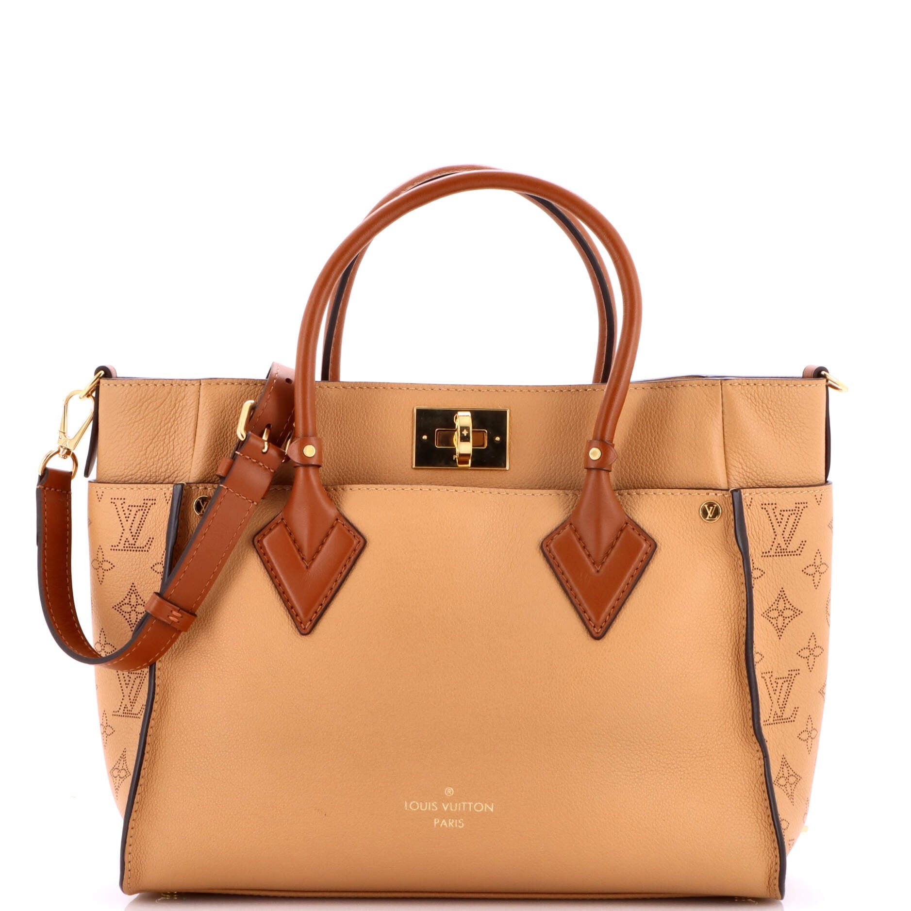 On My Side Tote Mahina Leather MM