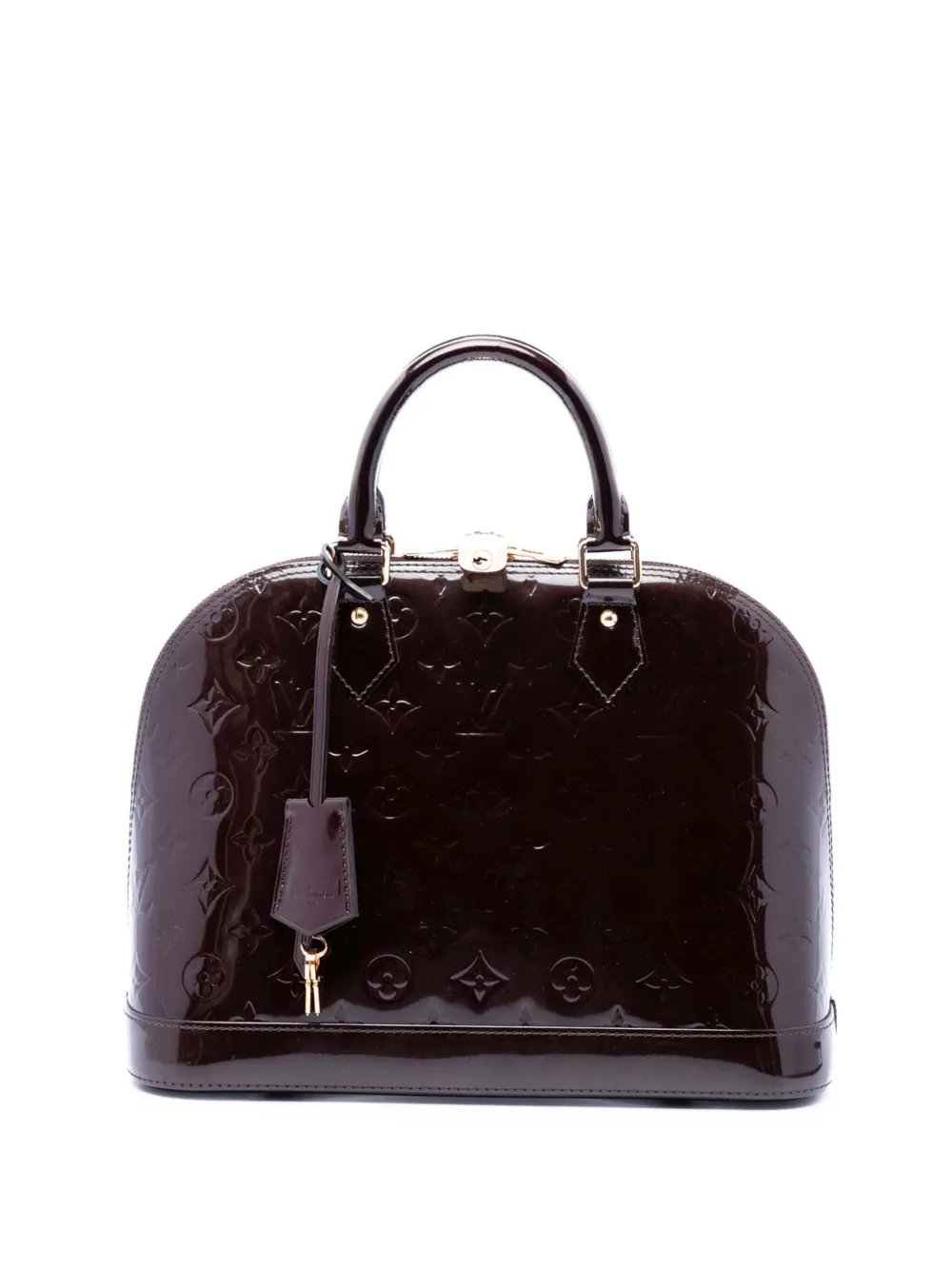 2012 Monogram Vernis Alma PM handbag
