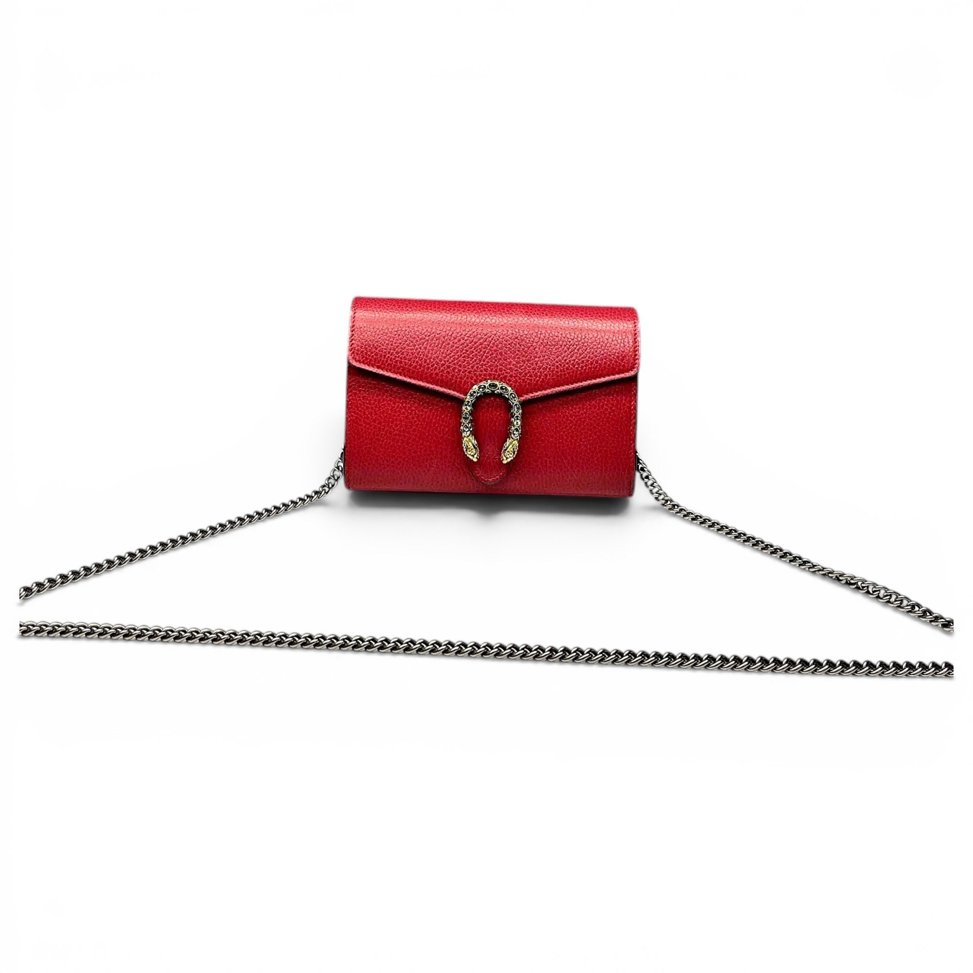 Dionysus Chain Wallet leather crossbody bag