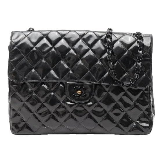 Timeless/Classique patent leather handbag