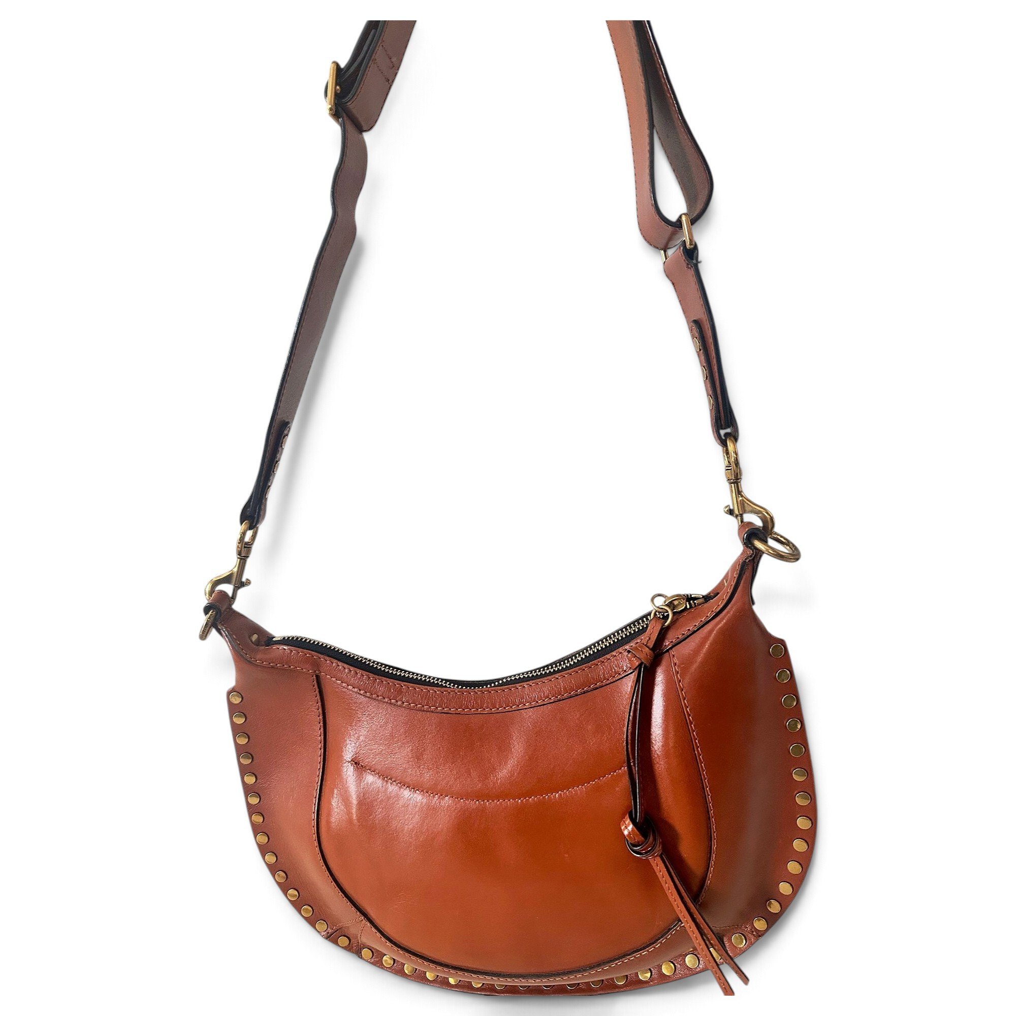 Oskan Moon leather handbag