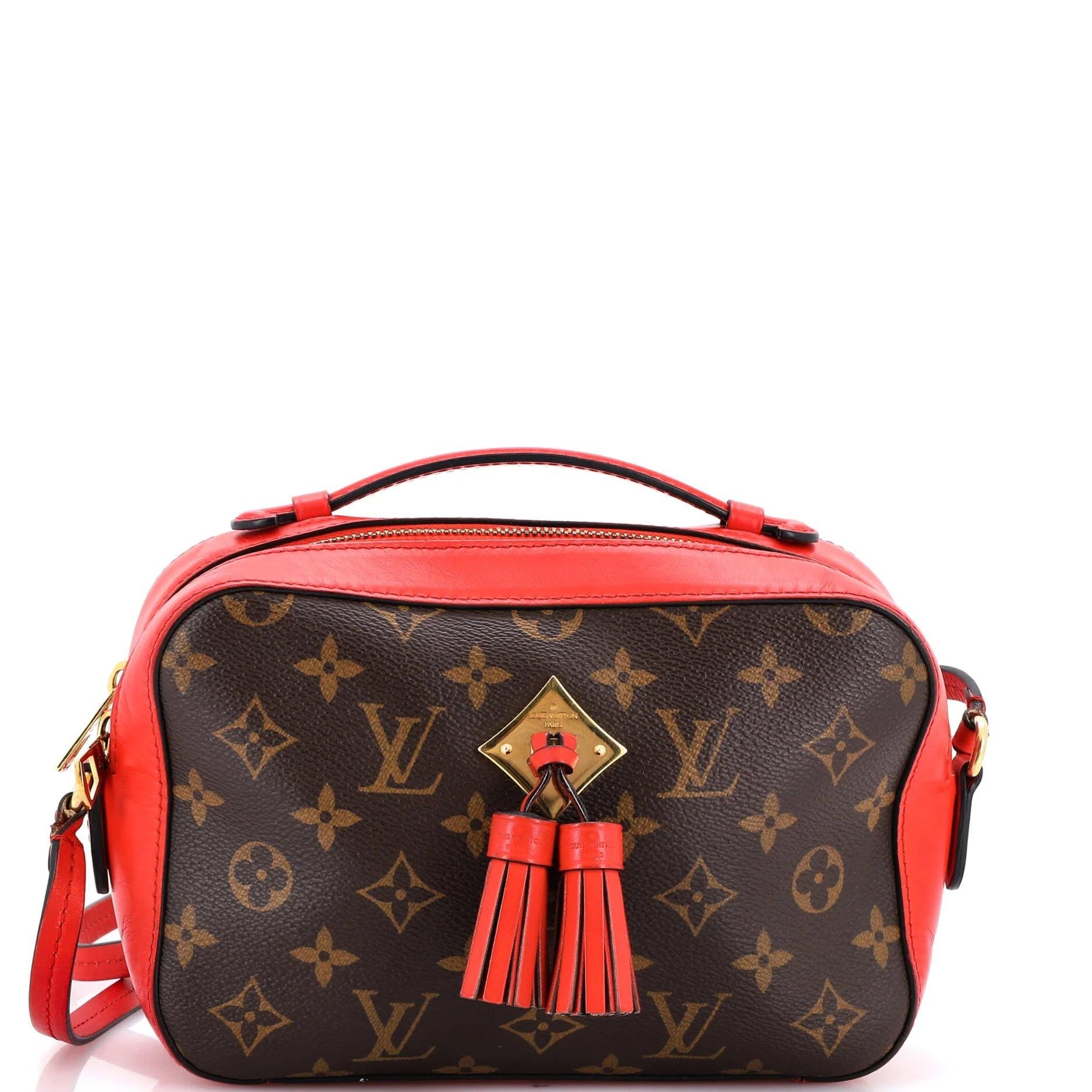Leather crossbody bag