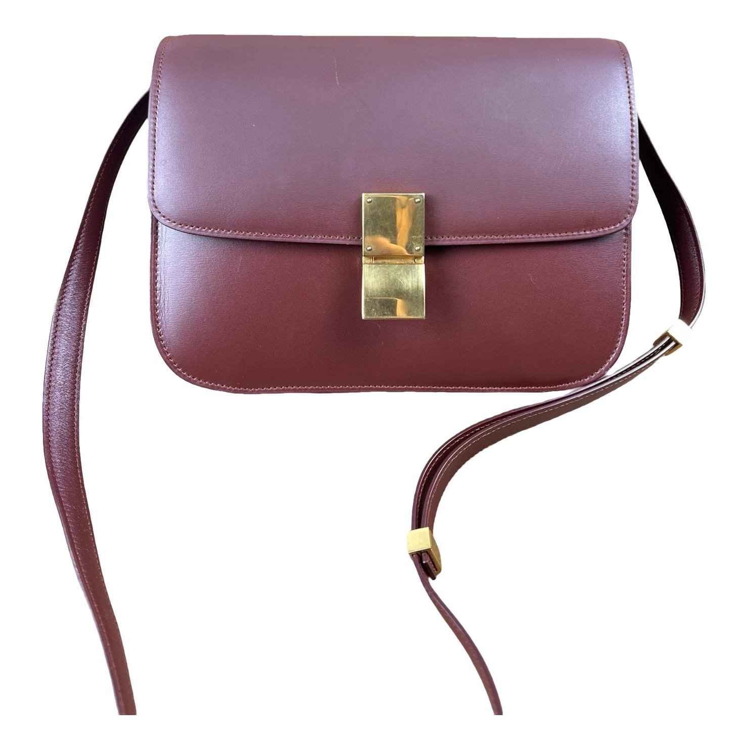 Classic leather handbag