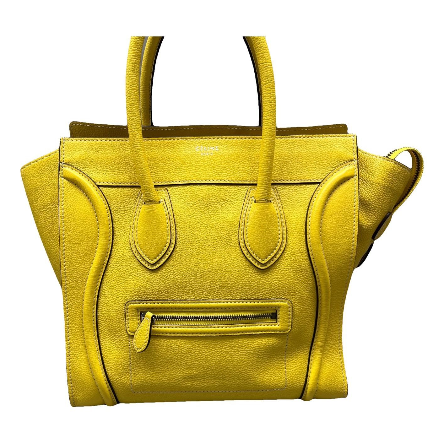 Luggage leather bag