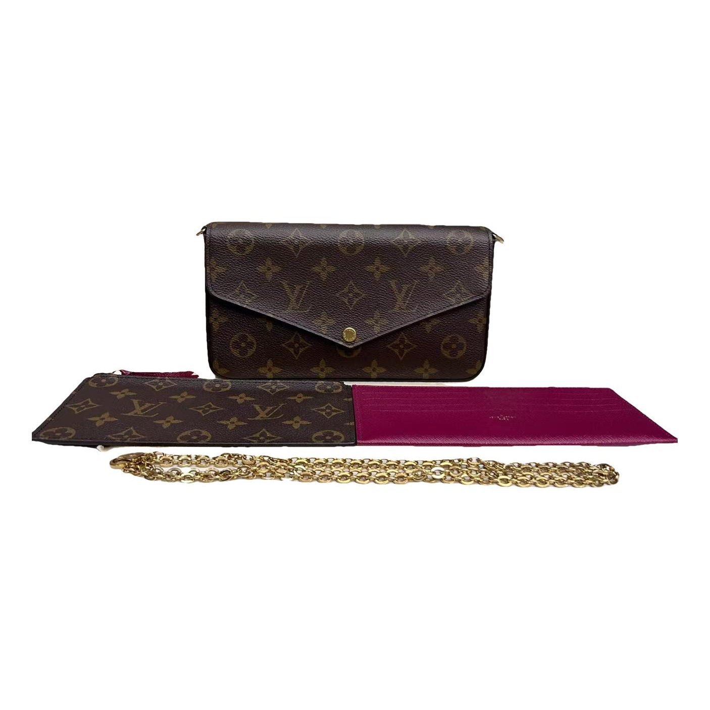 Félicie leather crossbody bag