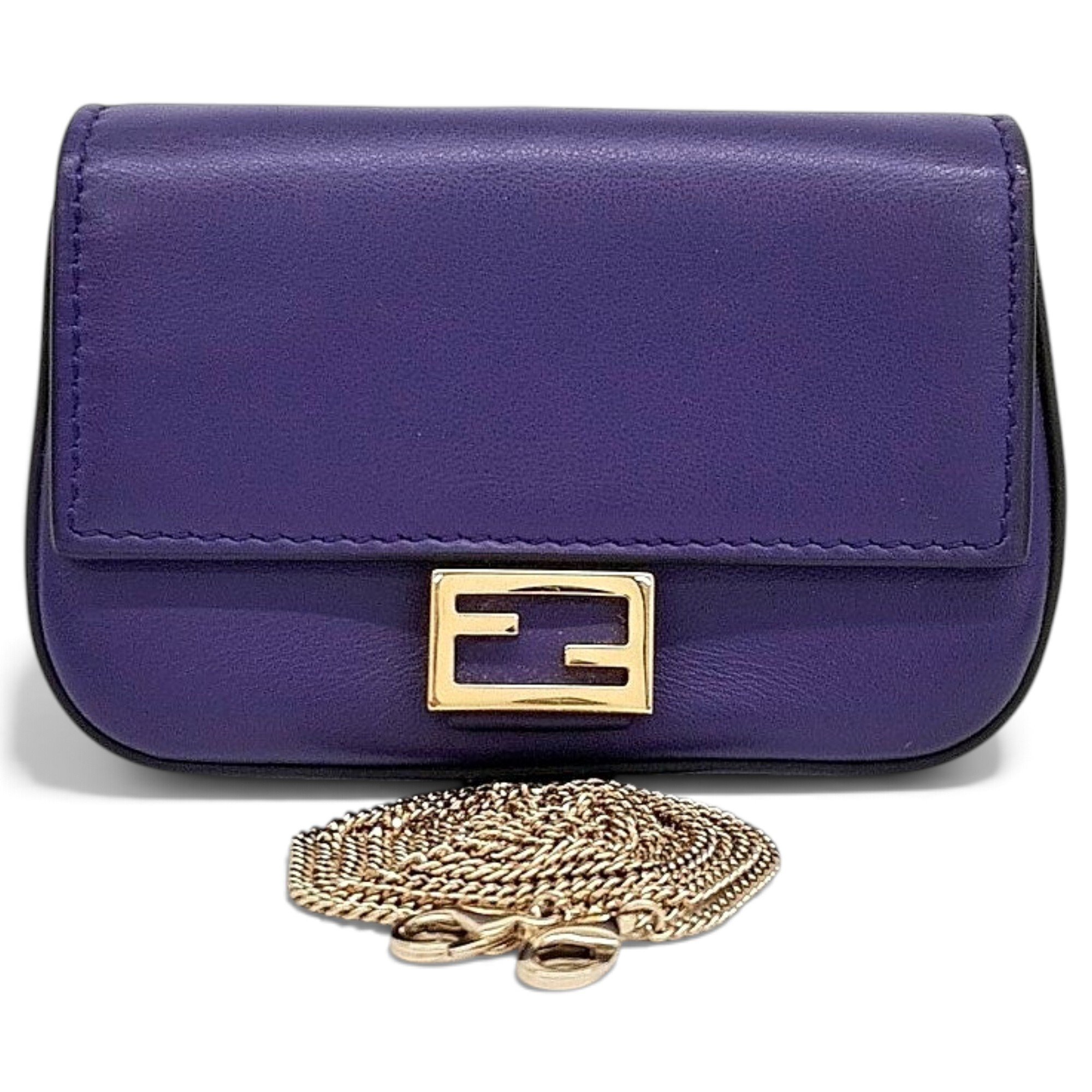 Baguette leather crossbody bag