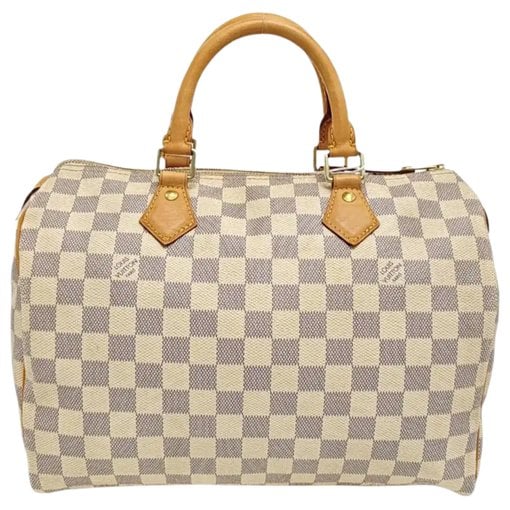Louis Vuitton Nano Speedy / Mini HL leather handbag