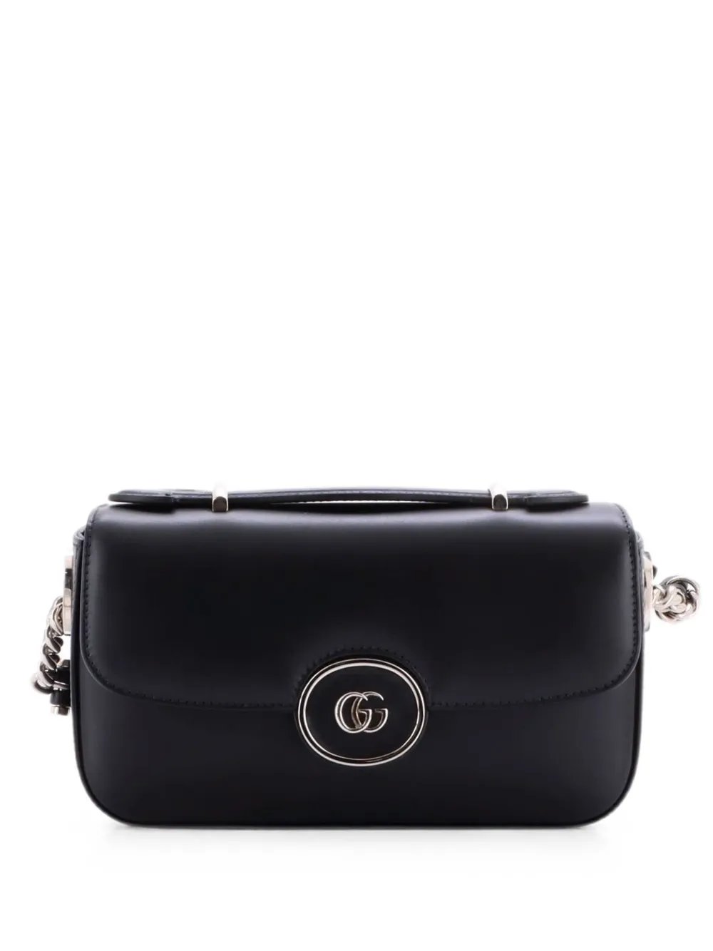 Petite GG Flap Leather Mini shoulder bag