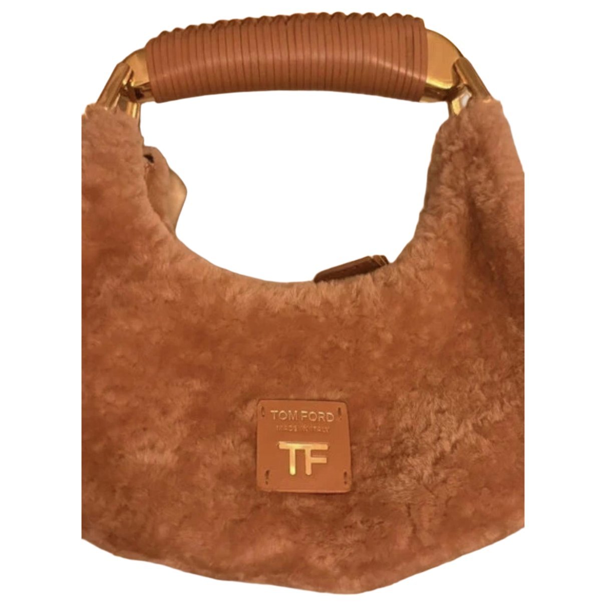 Faux fur handbag
