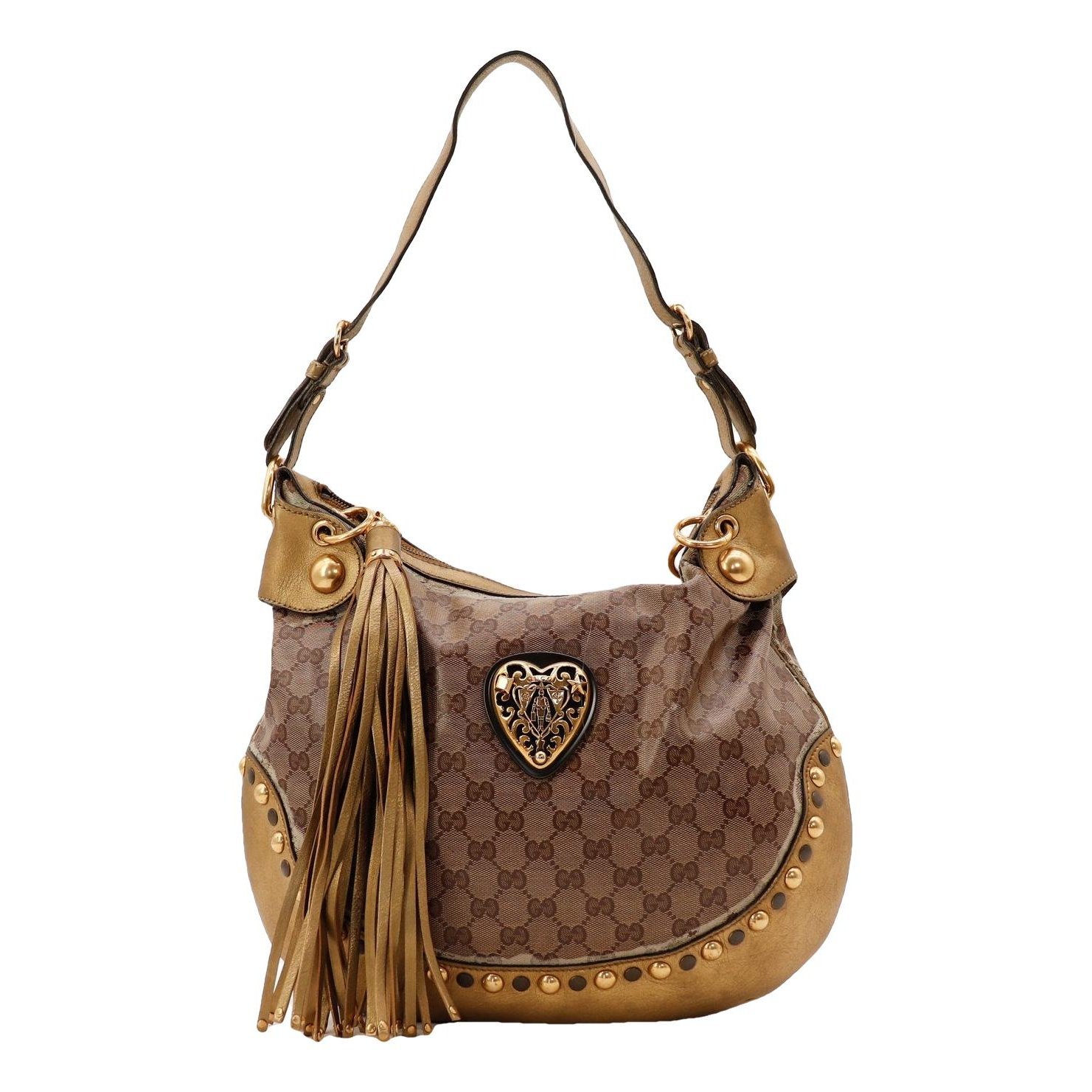 Hobo leather handbag