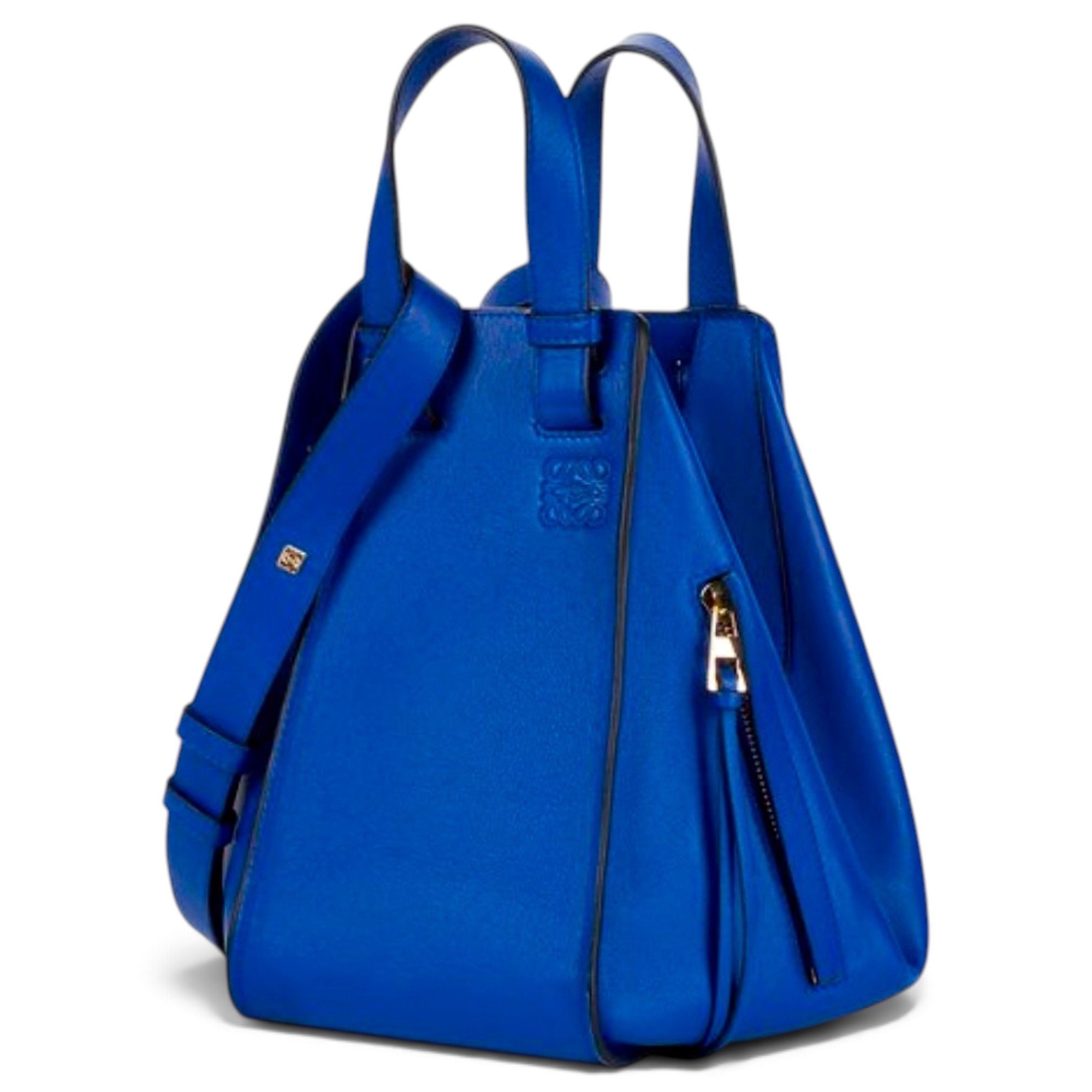 Hammock leather handbag