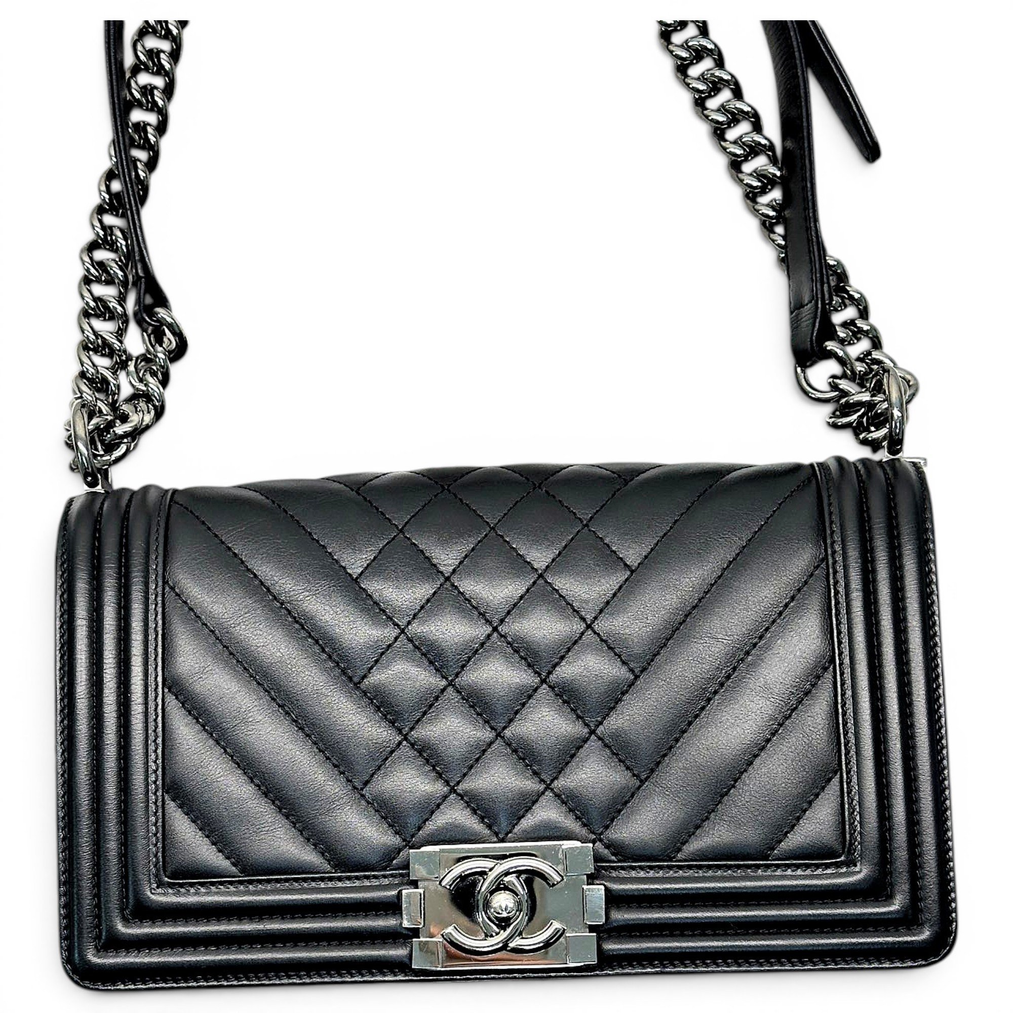 Boy leather handbag
