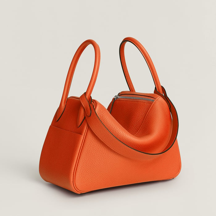 Orange Minium Lindy 26 Bag