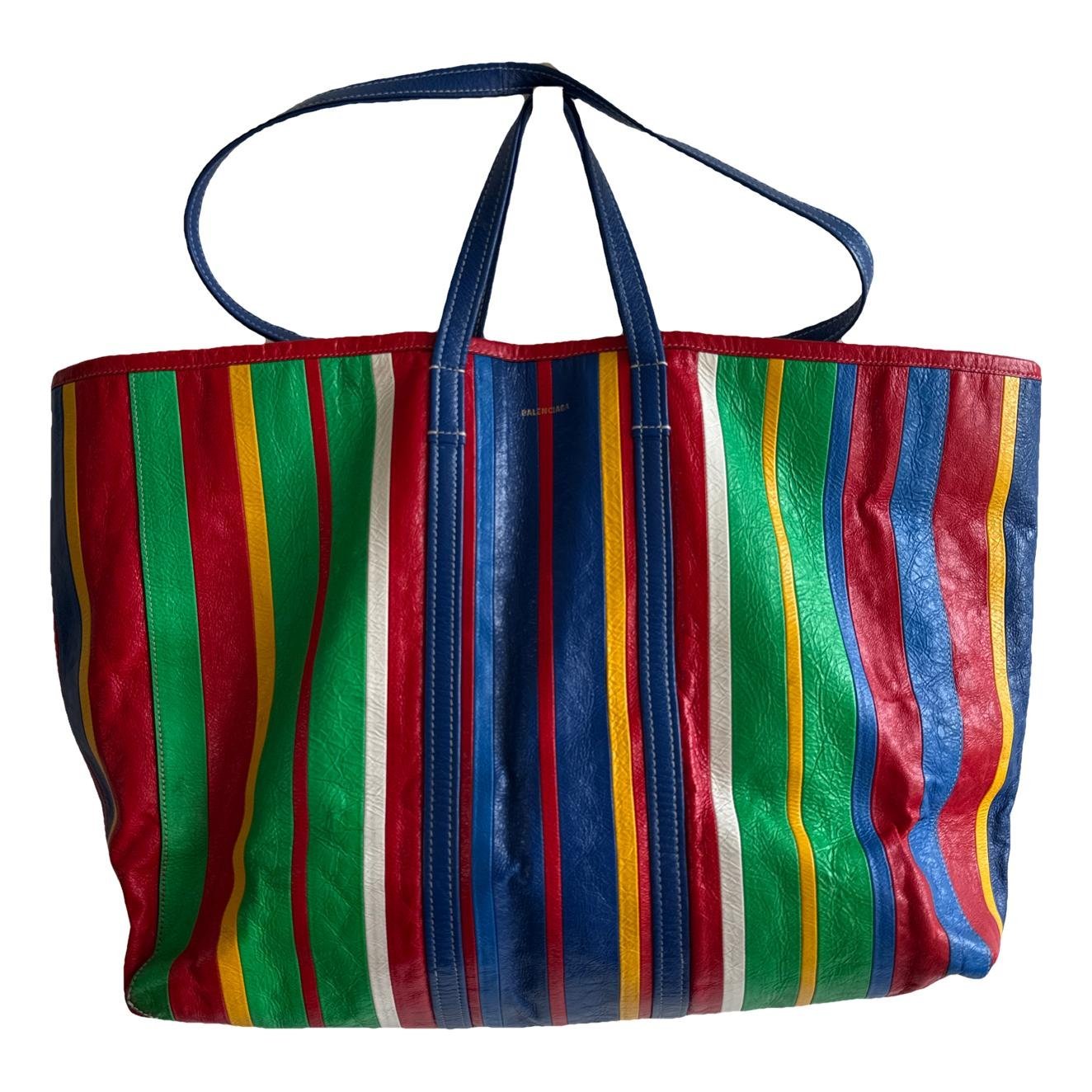 Leather travel bag