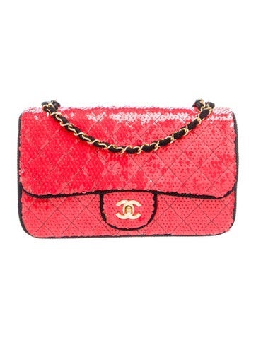Sequin CC Flap Bag