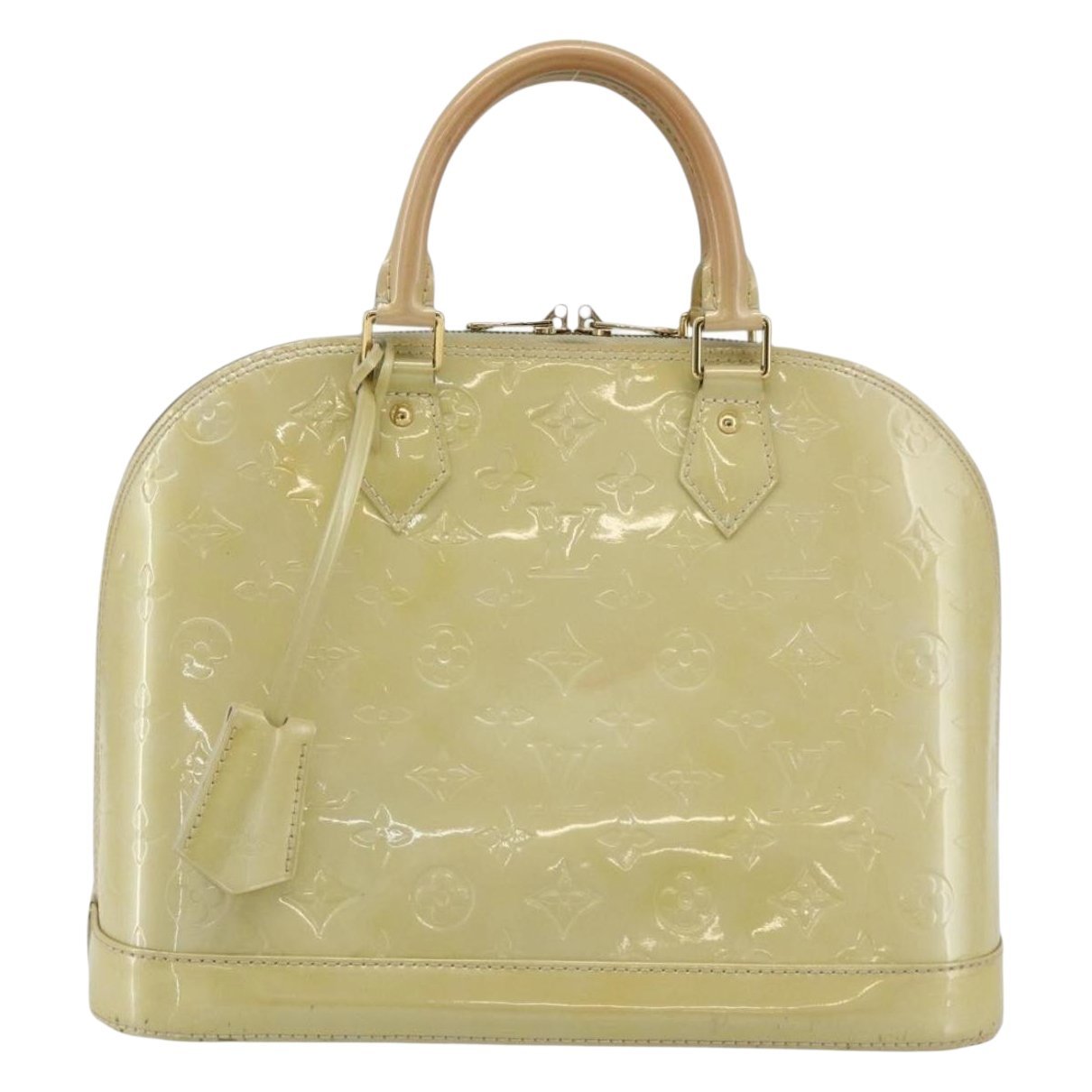 Alma patent leather handbag